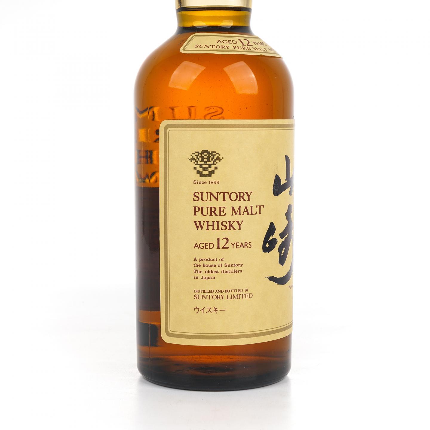 山崎 12年 金花标 Pure Malt 750ml