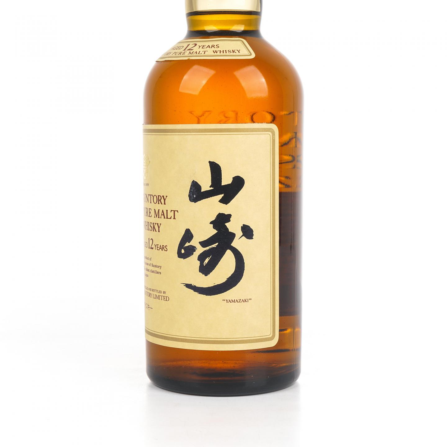 山崎 12年 金花标 Pure Malt 750ml