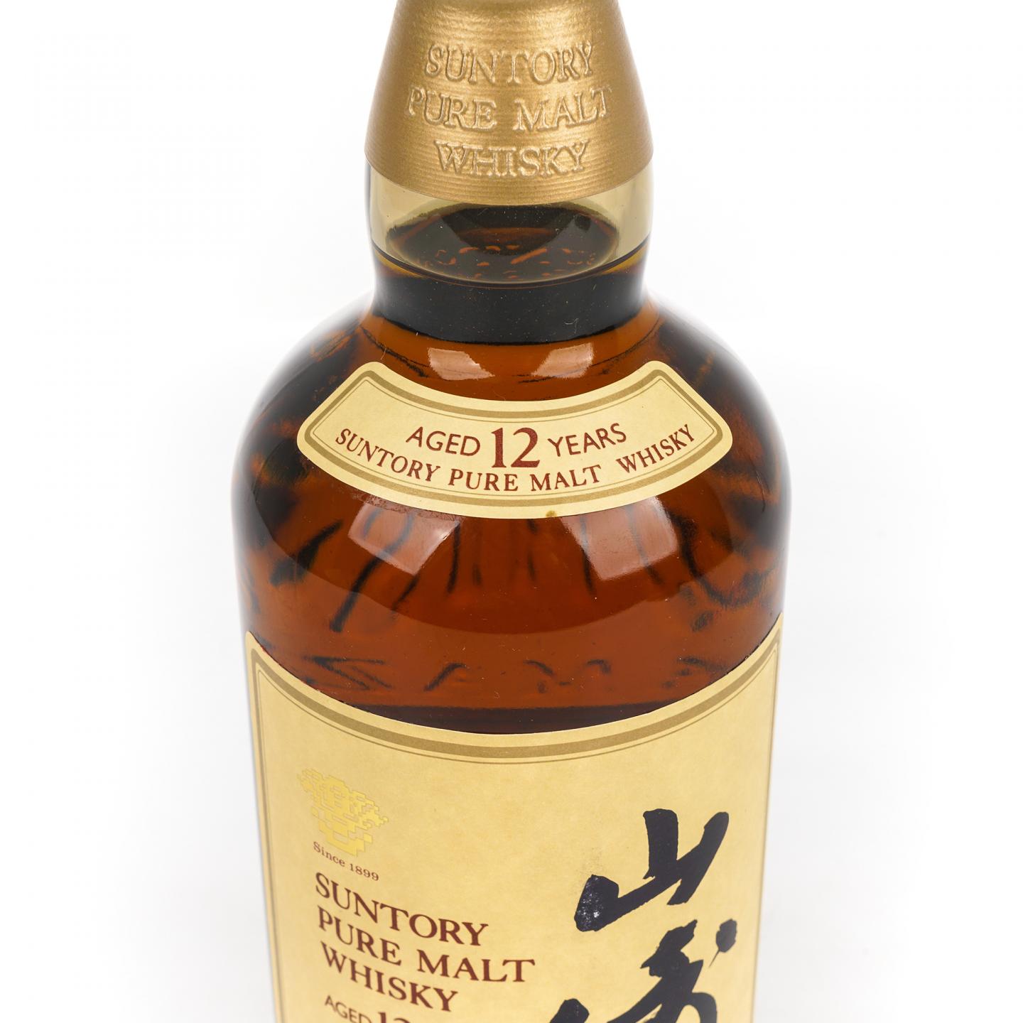 山崎 12年 金花标 Pure Malt 750ml