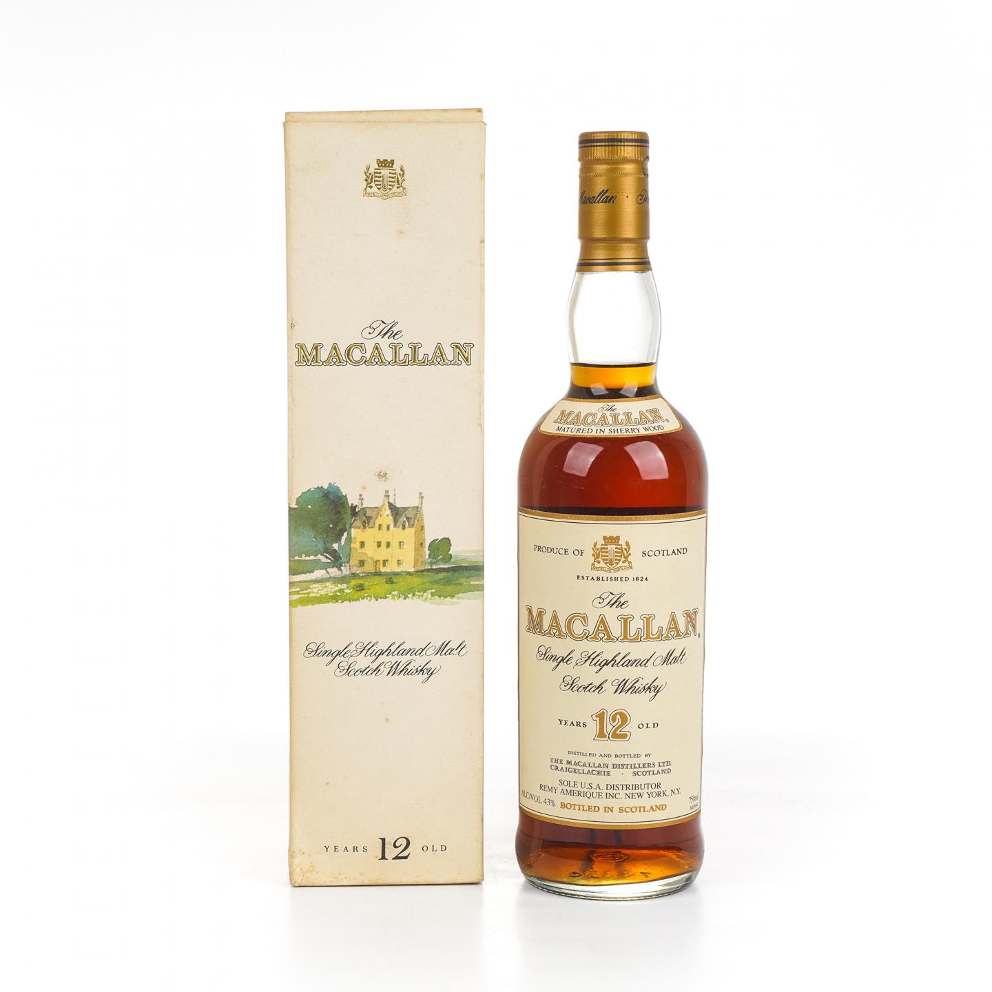 Macallan 麦卡伦 12年 雪莉桶 750ml