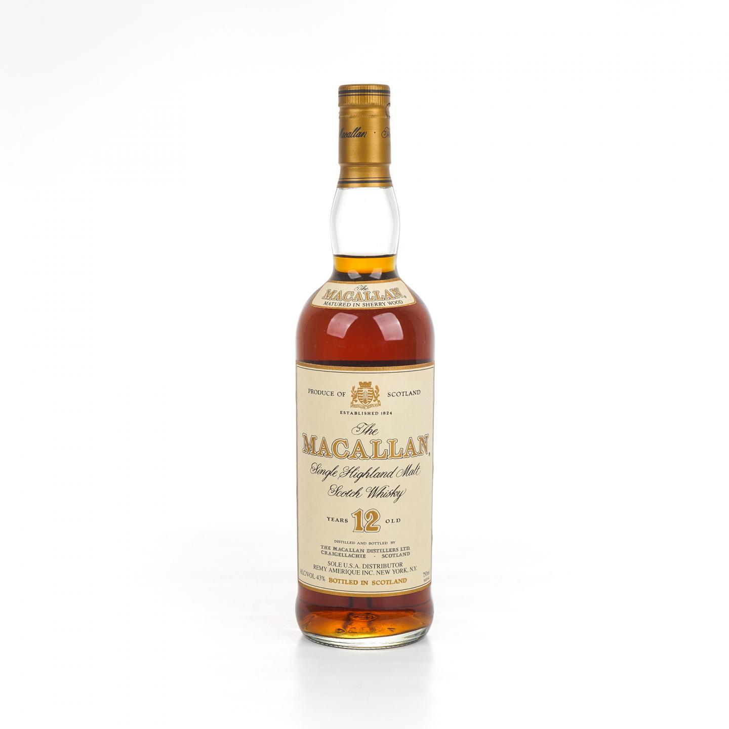 Macallan 麦卡伦 12年 雪莉桶 750ml