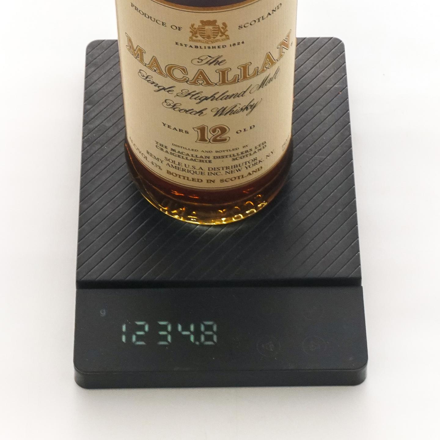 Macallan 麦卡伦 12年 雪莉桶 750ml