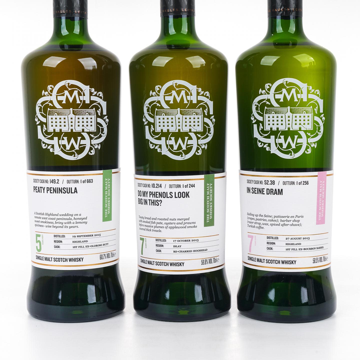 SMWS 5/7/8/9/10/11/12/14/17/29年 12瓶组 行货
