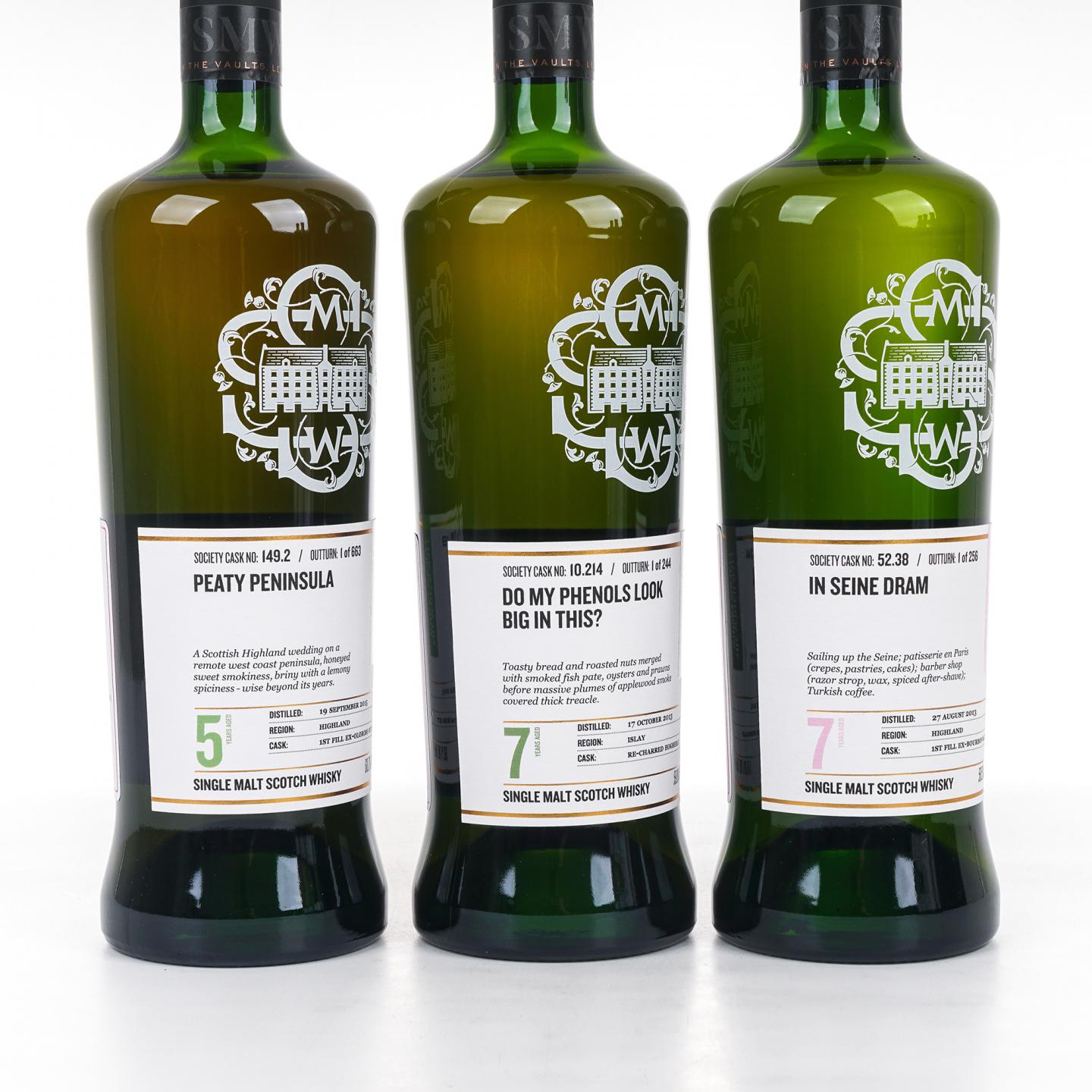 SMWS 5/7/8/9/10/11/12/14/17/29年 12瓶组 行货