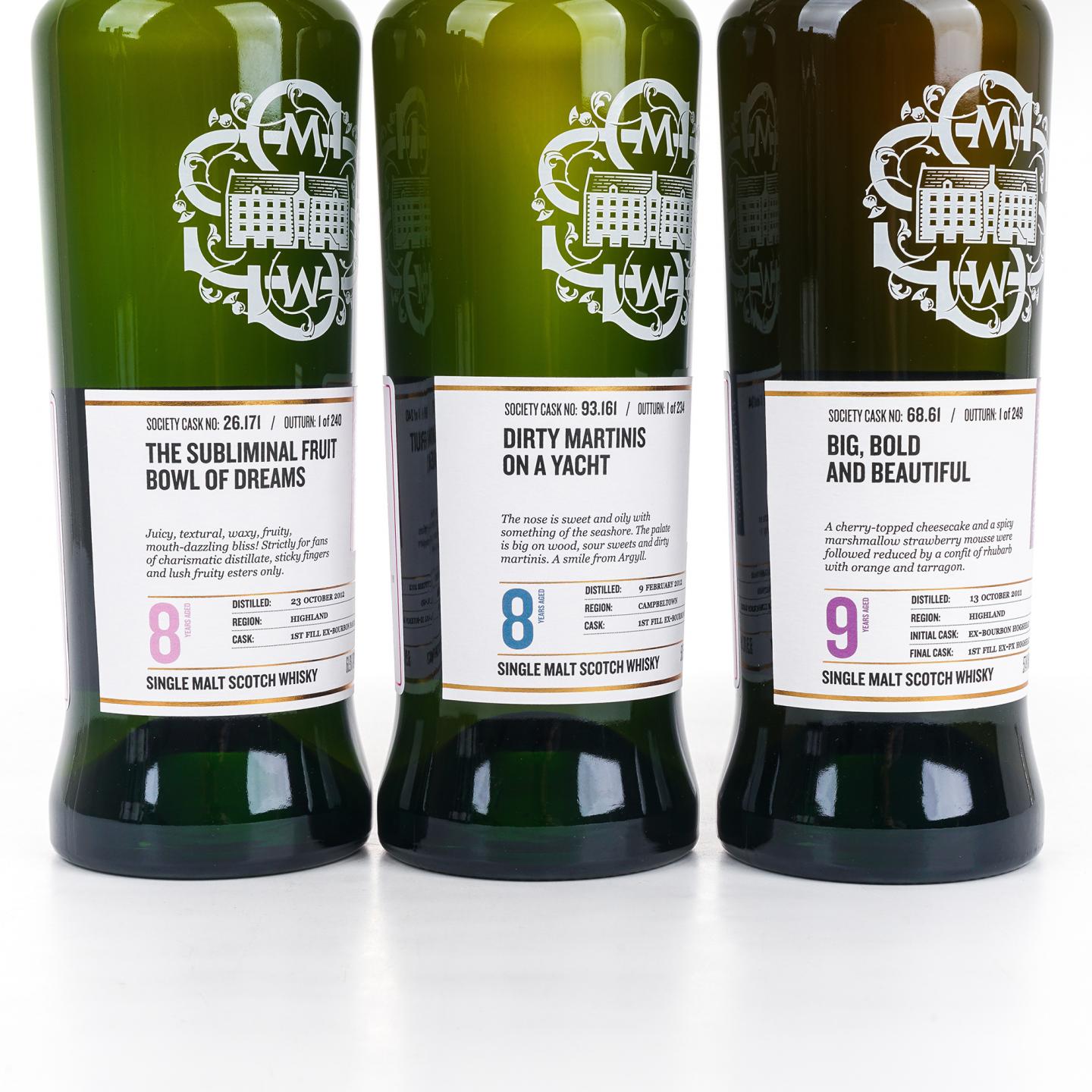 SMWS 5/7/8/9/10/11/12/14/17/29年 12瓶组 行货