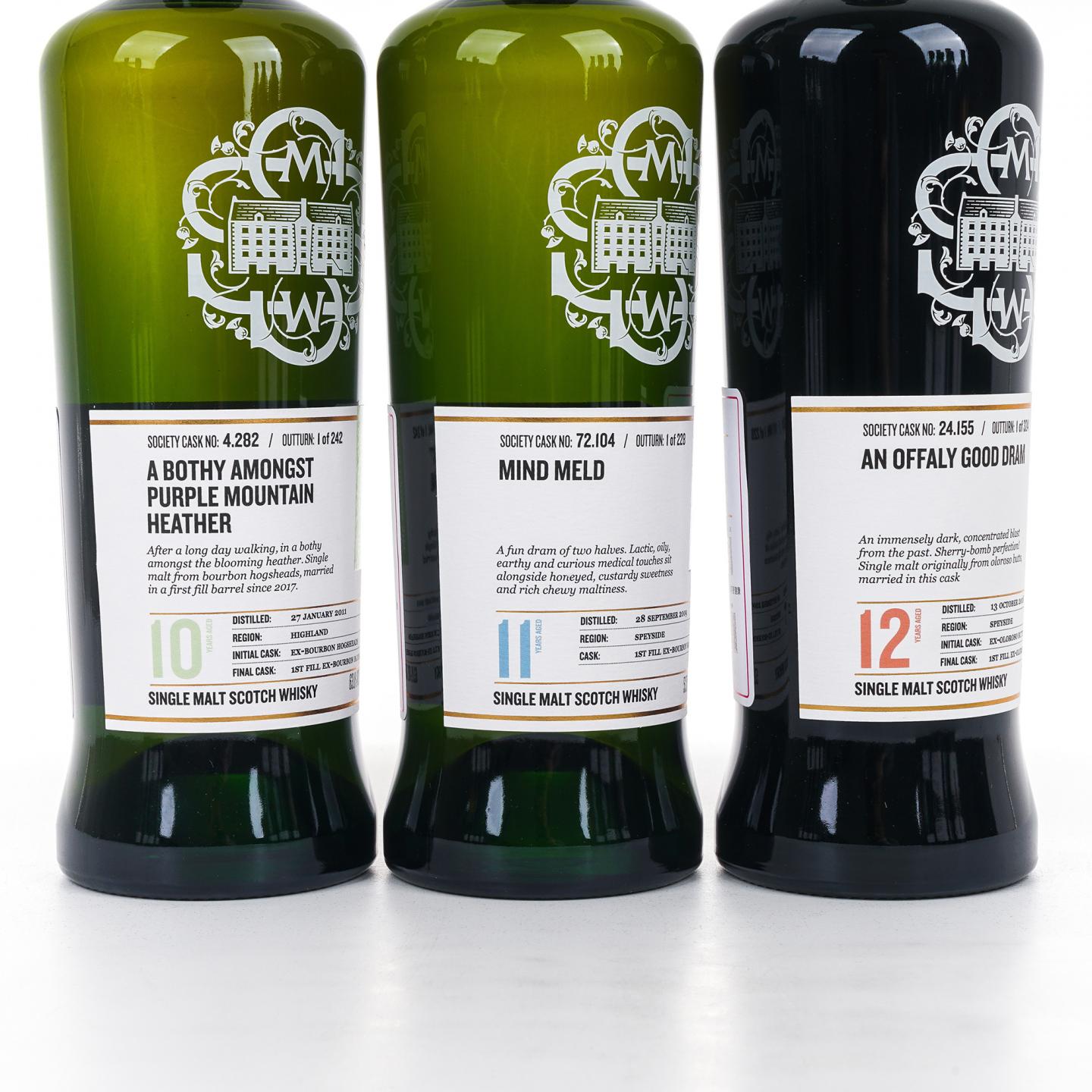 SMWS 5/7/8/9/10/11/12/14/17/29年 12瓶组 行货