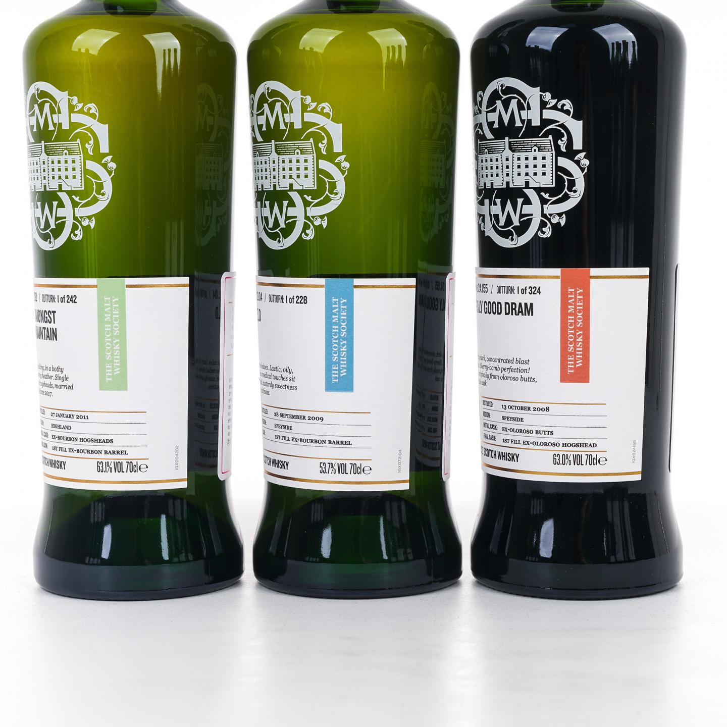 SMWS 5/7/8/9/10/11/12/14/17/29年 12瓶组 行货