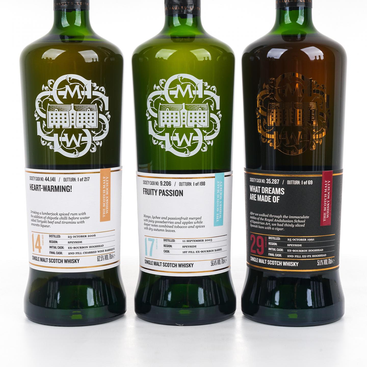 SMWS 5/7/8/9/10/11/12/14/17/29年 12瓶组 行货