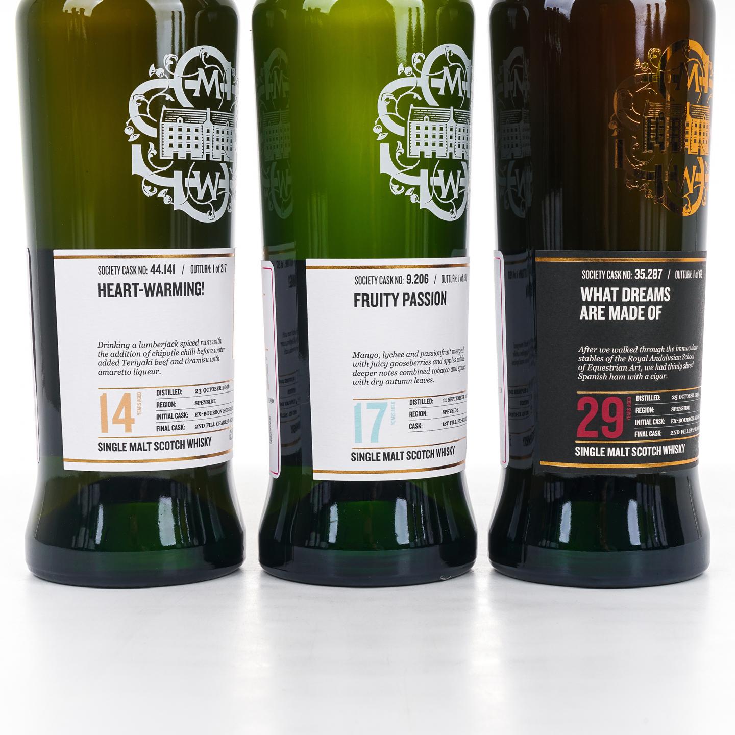 SMWS 5/7/8/9/10/11/12/14/17/29年 12瓶组 行货
