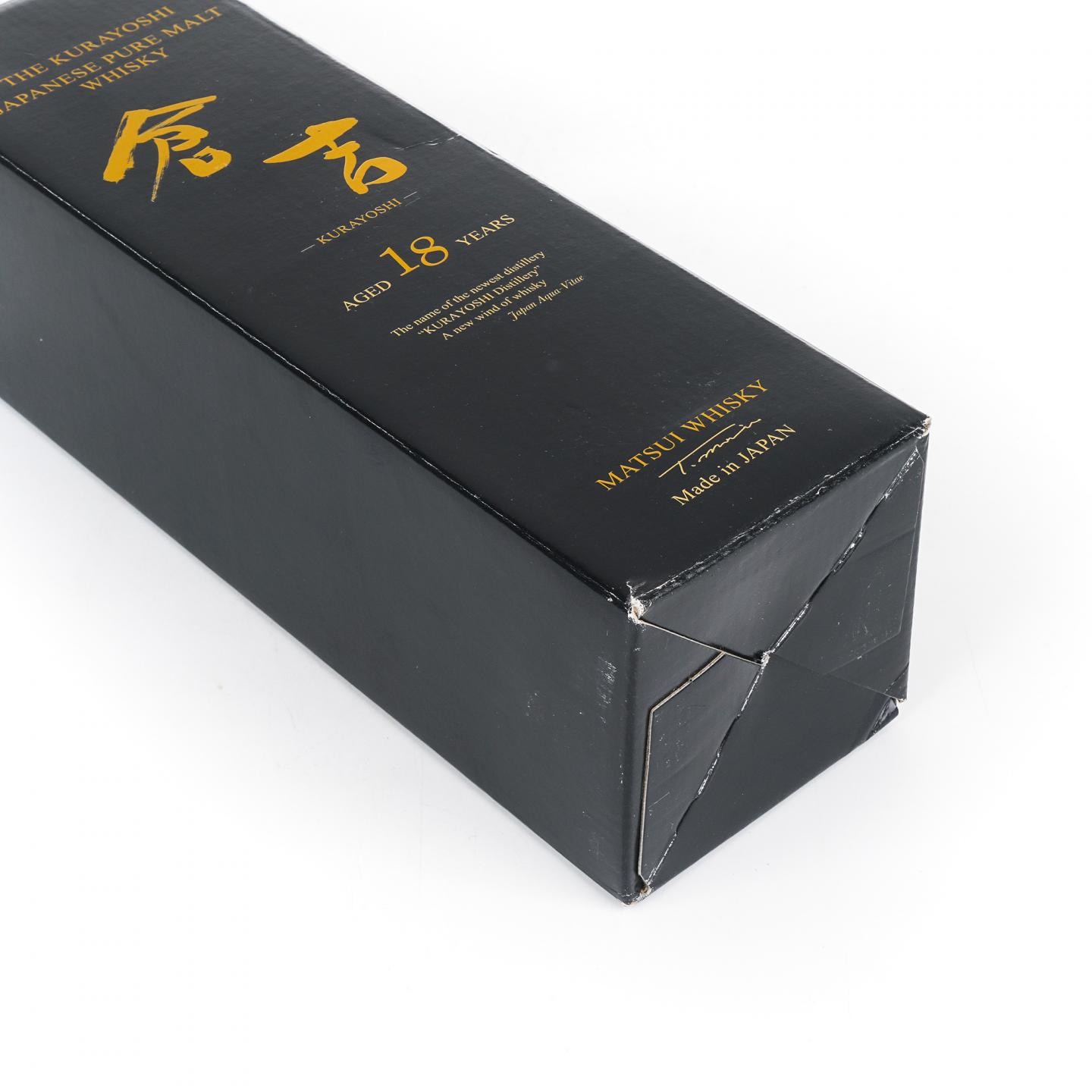 仓吉 18年 纯麦威士忌