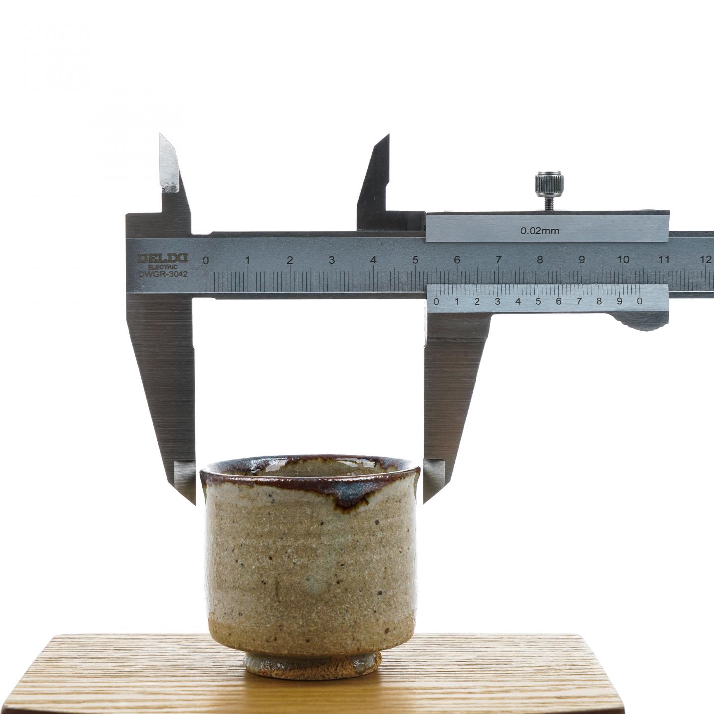 昭和时期｜唐津烧人间国宝·十二代中里太郎右卫门中里无庵 唐津对杯