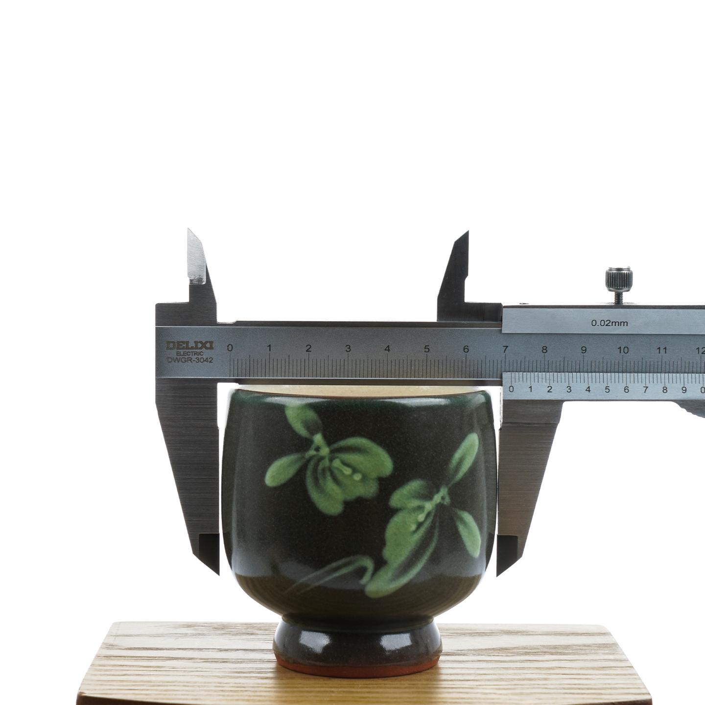 昭和时期｜佐渡无名异烧人间国宝·三浦小平二窑 无名异烧夫妻对杯