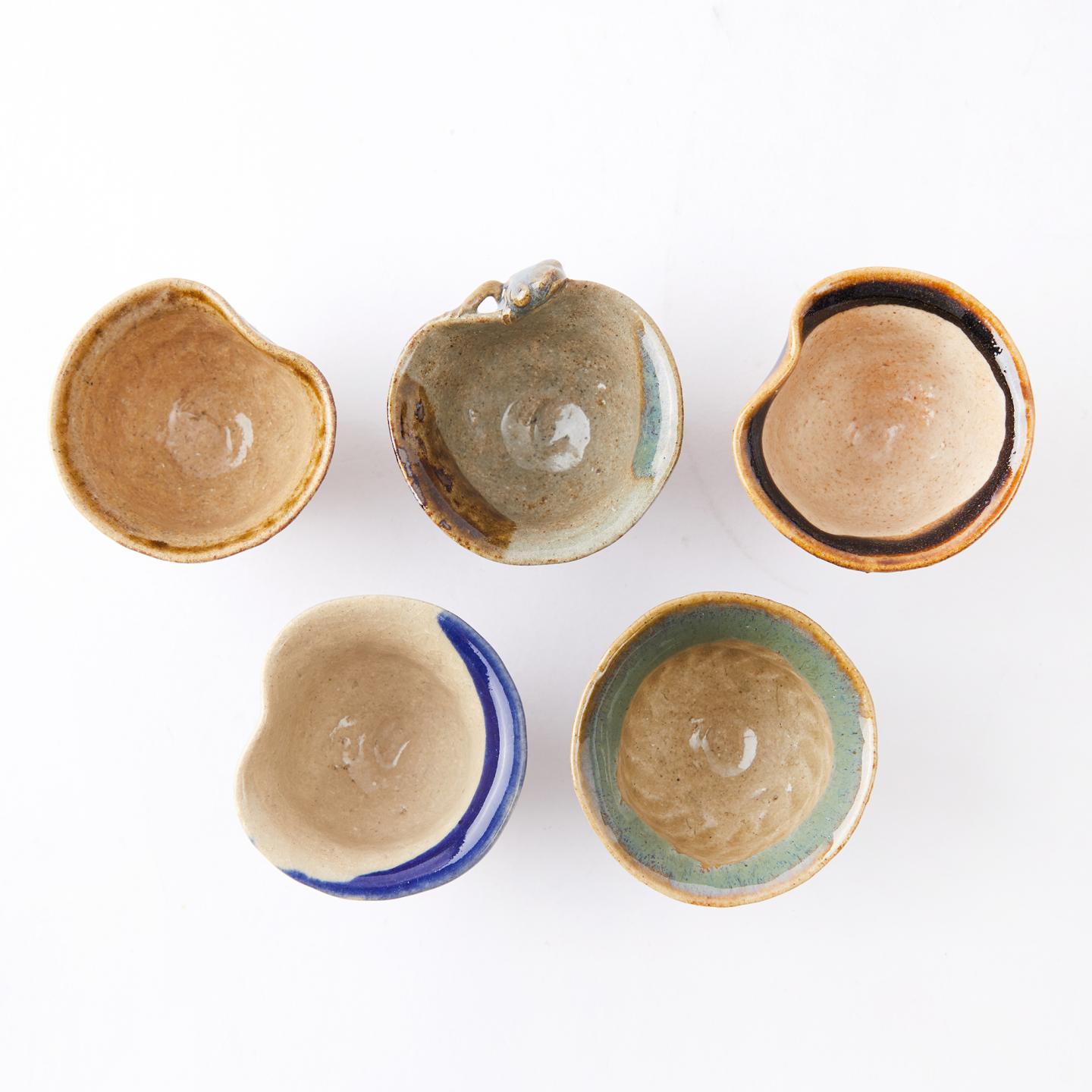 越中三助｜昭和时期 纯手捏手造时代杯5客