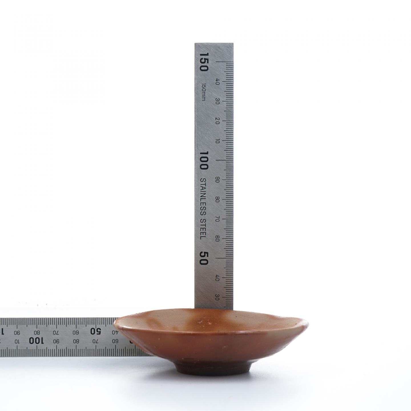 昭和时期｜备前烧人间国宝·藤原雄及其弟藤原恭助 合作寿杯