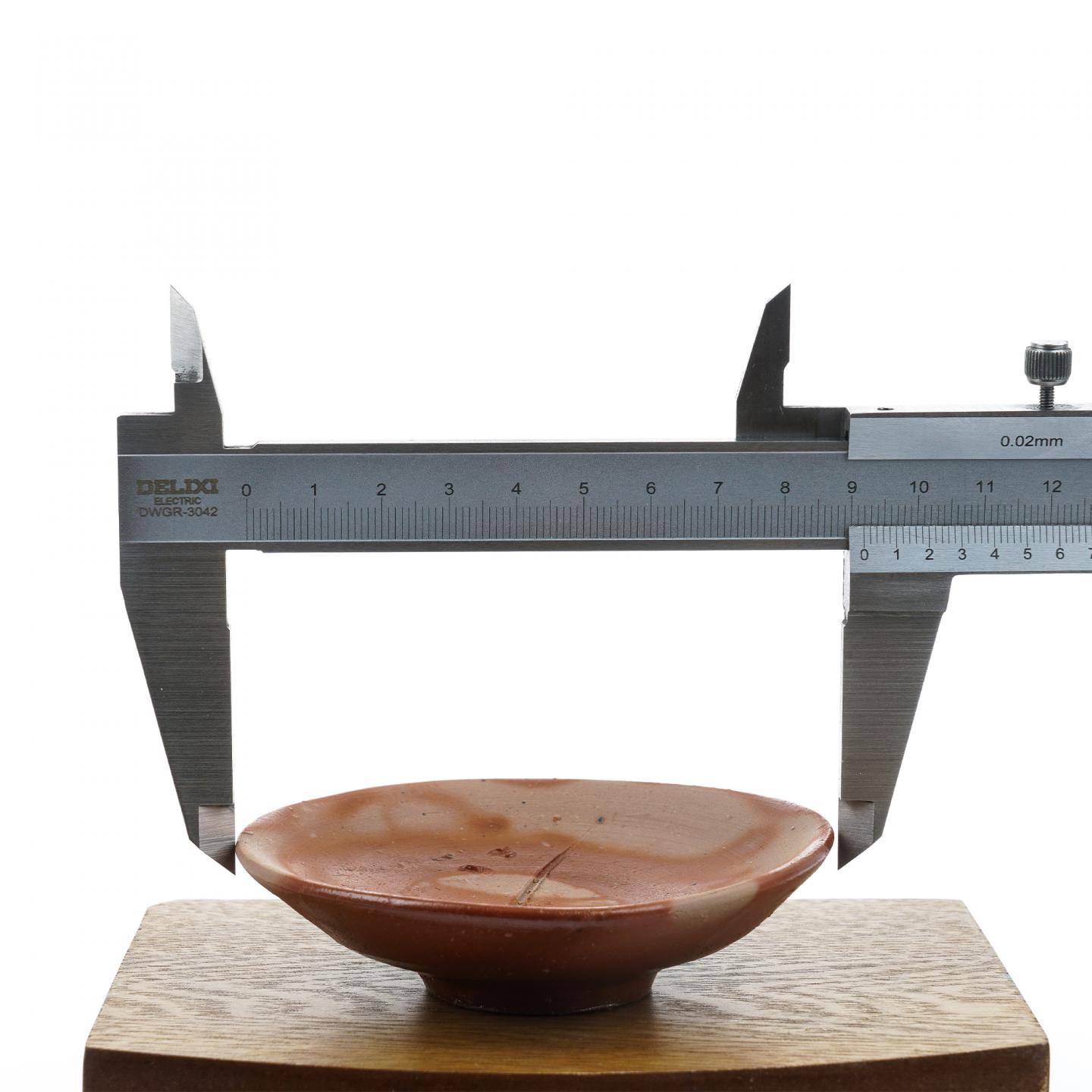 昭和时期｜备前烧人间国宝·藤原雄及其弟藤原恭助 合作寿杯