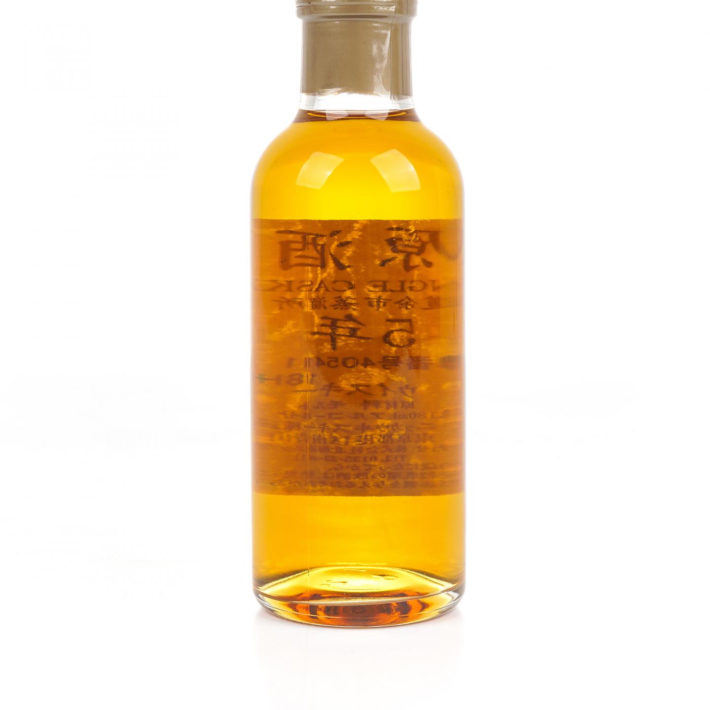 【中样】余市 5年 单桶原酒 樽番号405411 180ml