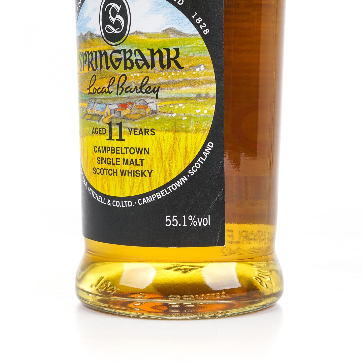 Springbank 云顶 11年 2011-2022 本地大麦 55.1%Vol