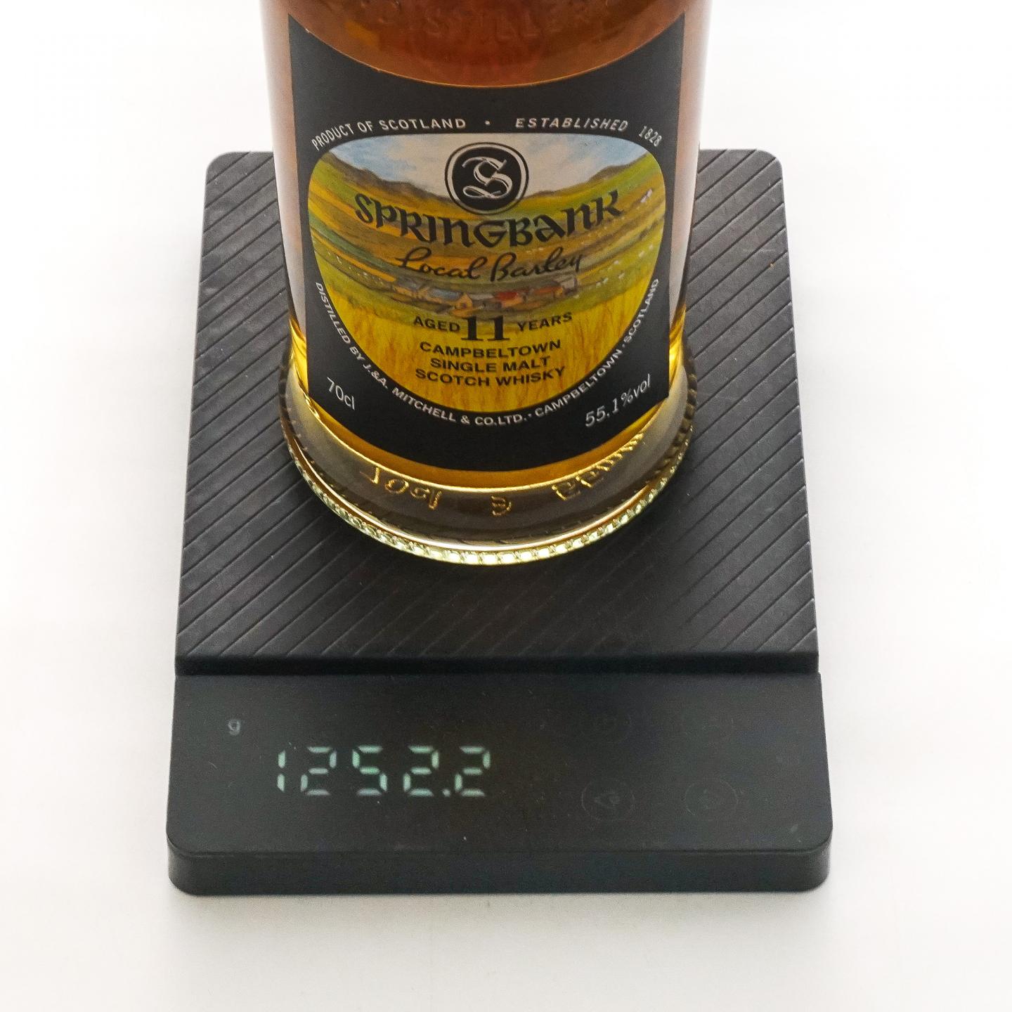 Springbank 云顶 11年 2011-2022 本地大麦 55.1%Vol