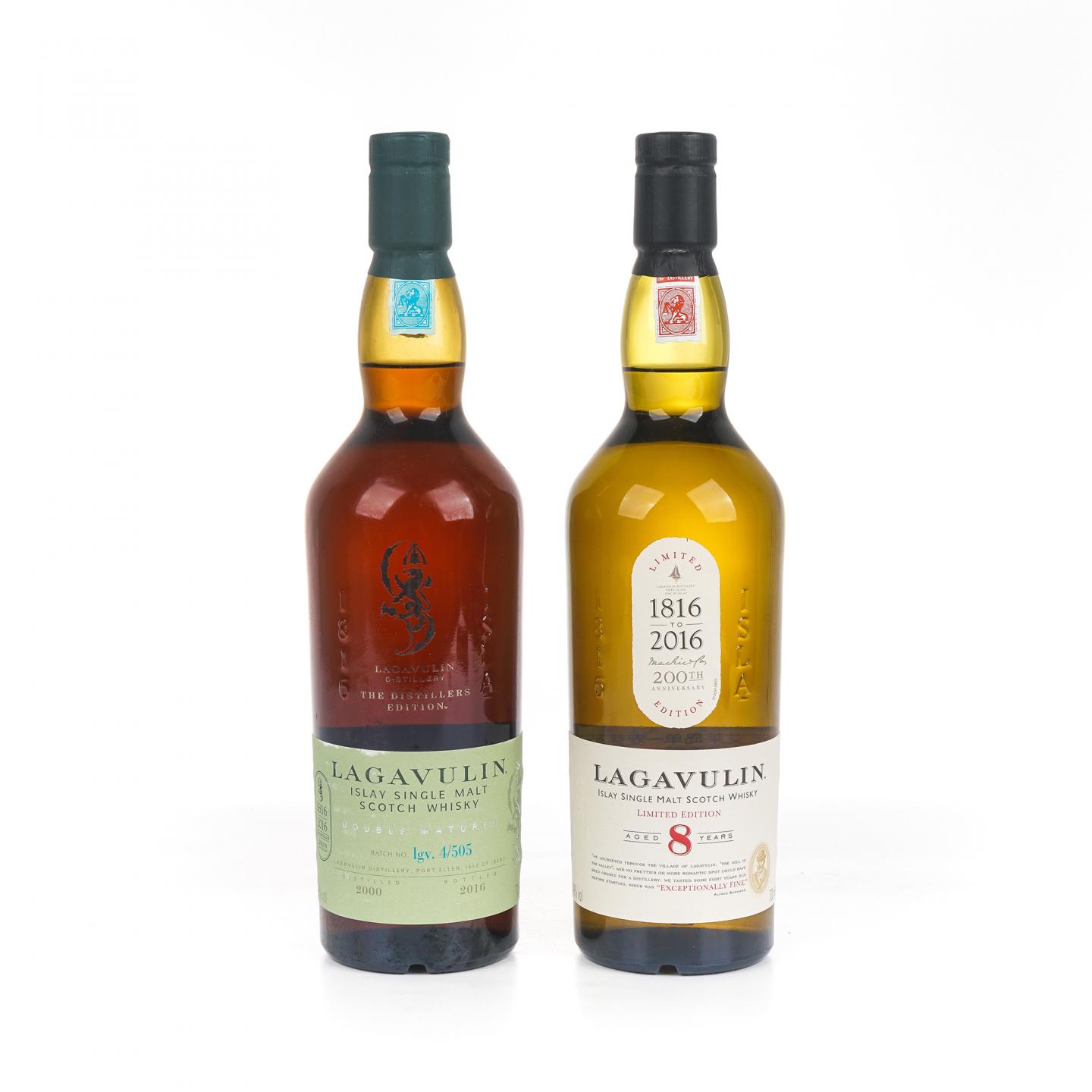 Lagavulin 乐加维林 2016 200周年纪念 2瓶组