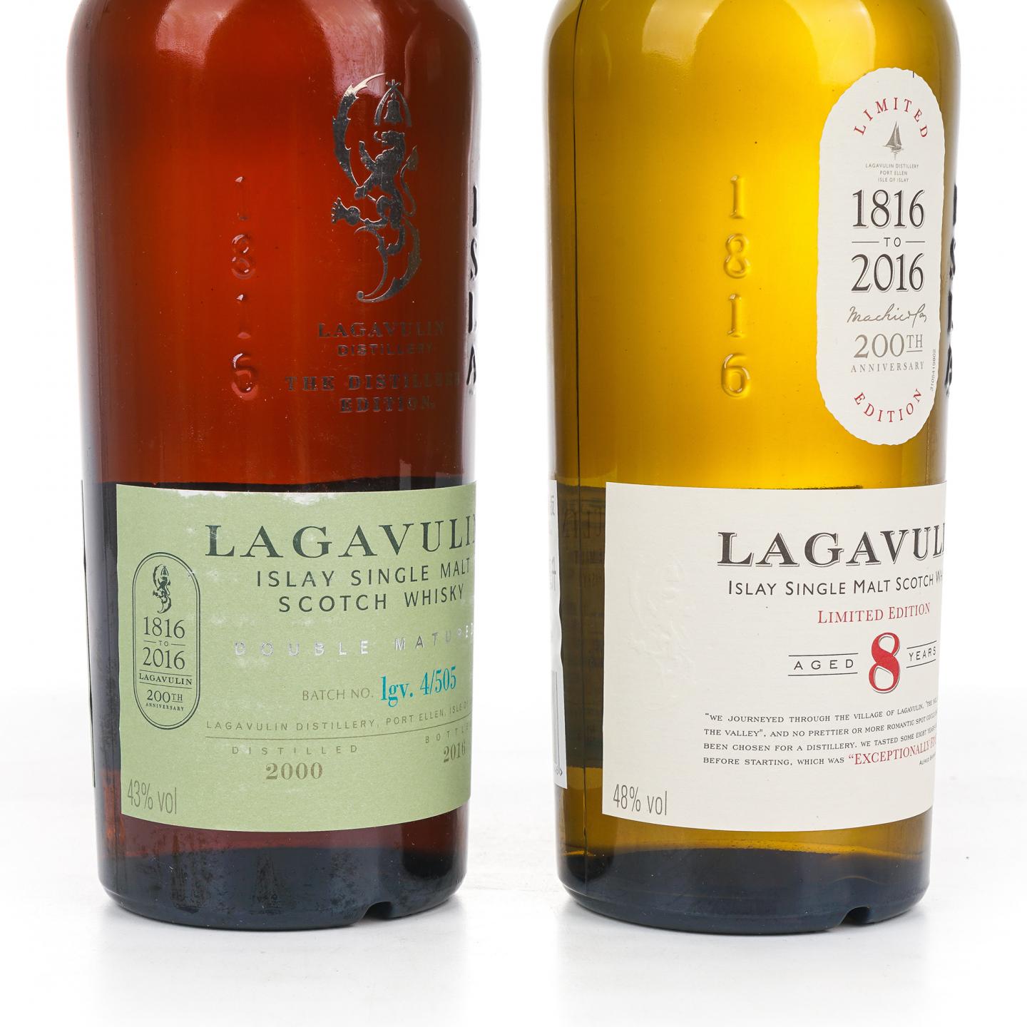 Lagavulin 乐加维林 2016 200周年纪念 2瓶组