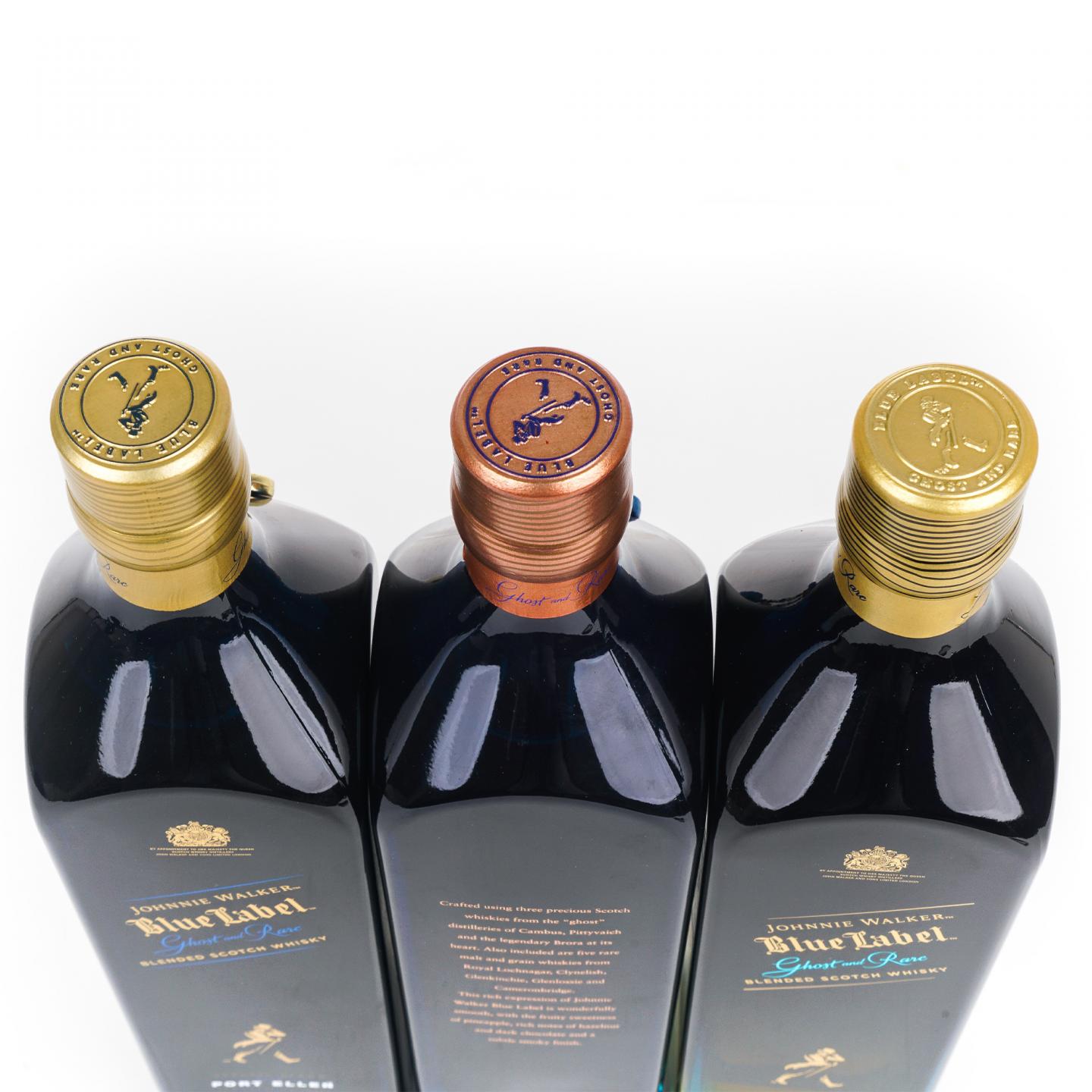 Johnnie Walker 尊尼获加 蓝牌调和 Ghost and Rare 3瓶组