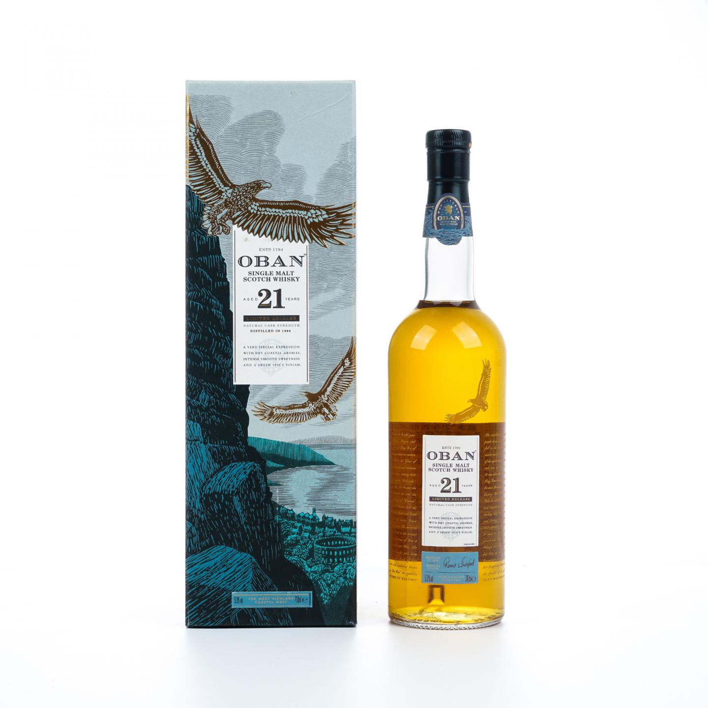 Oban 欧本 21年 1996-2018 SR 桶强 行货