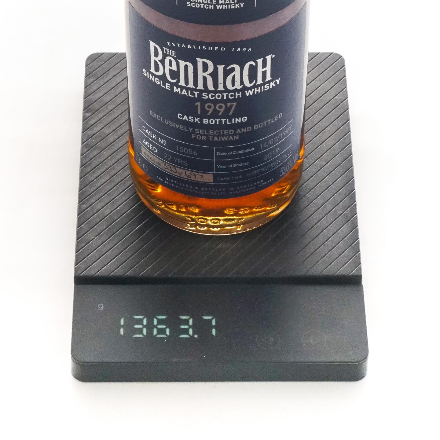 本利亚克 22年 1997-2019 雪莉桶#15056