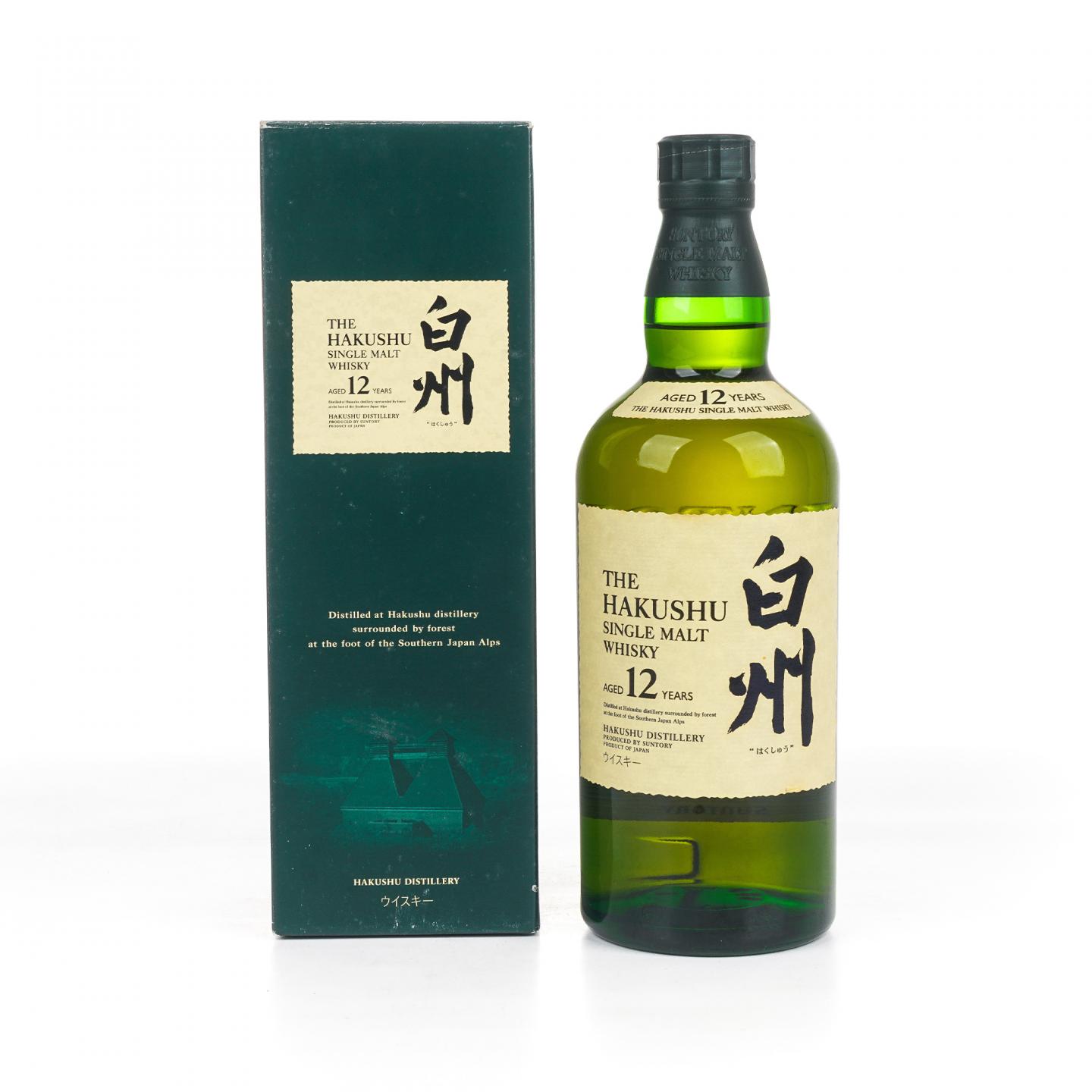 白州 12年 Single Malt 金花盖