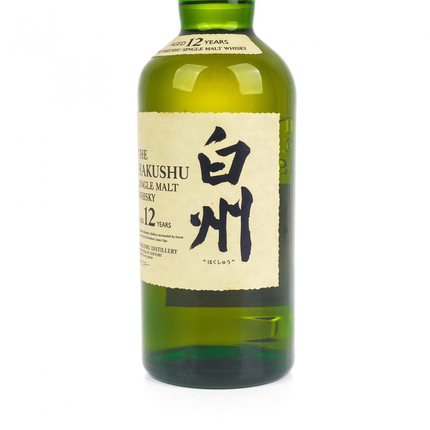 白州 12年 Single Malt 金花盖