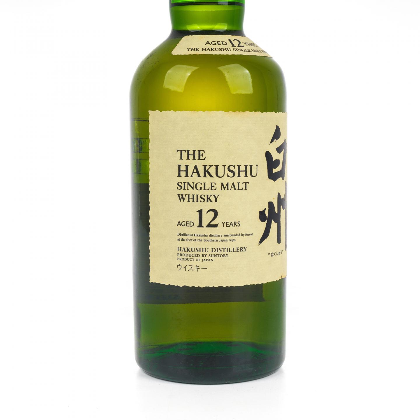 白州 12年 Single Malt 金花盖