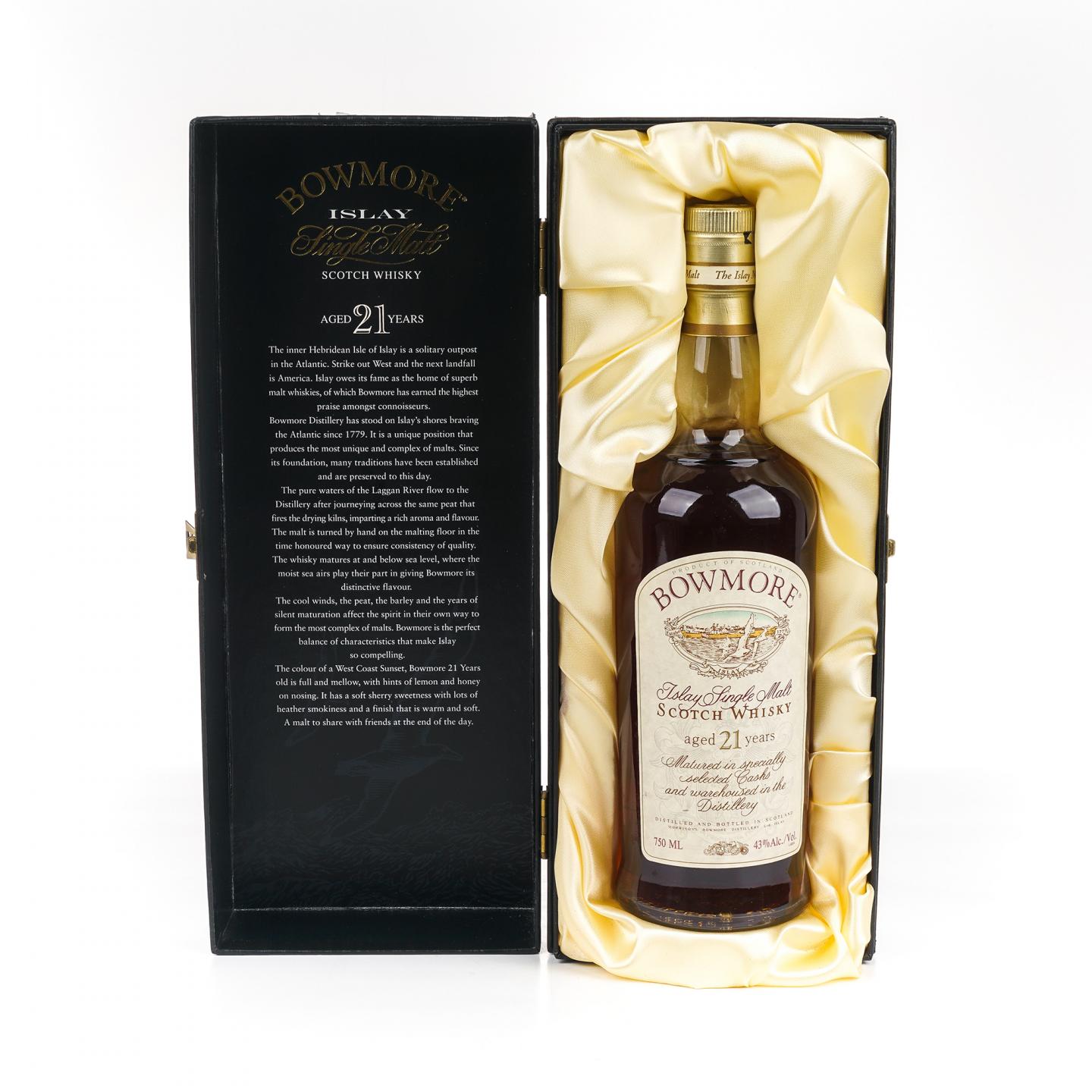 Bowmore 波摩 21年 红标海鸥 750ml