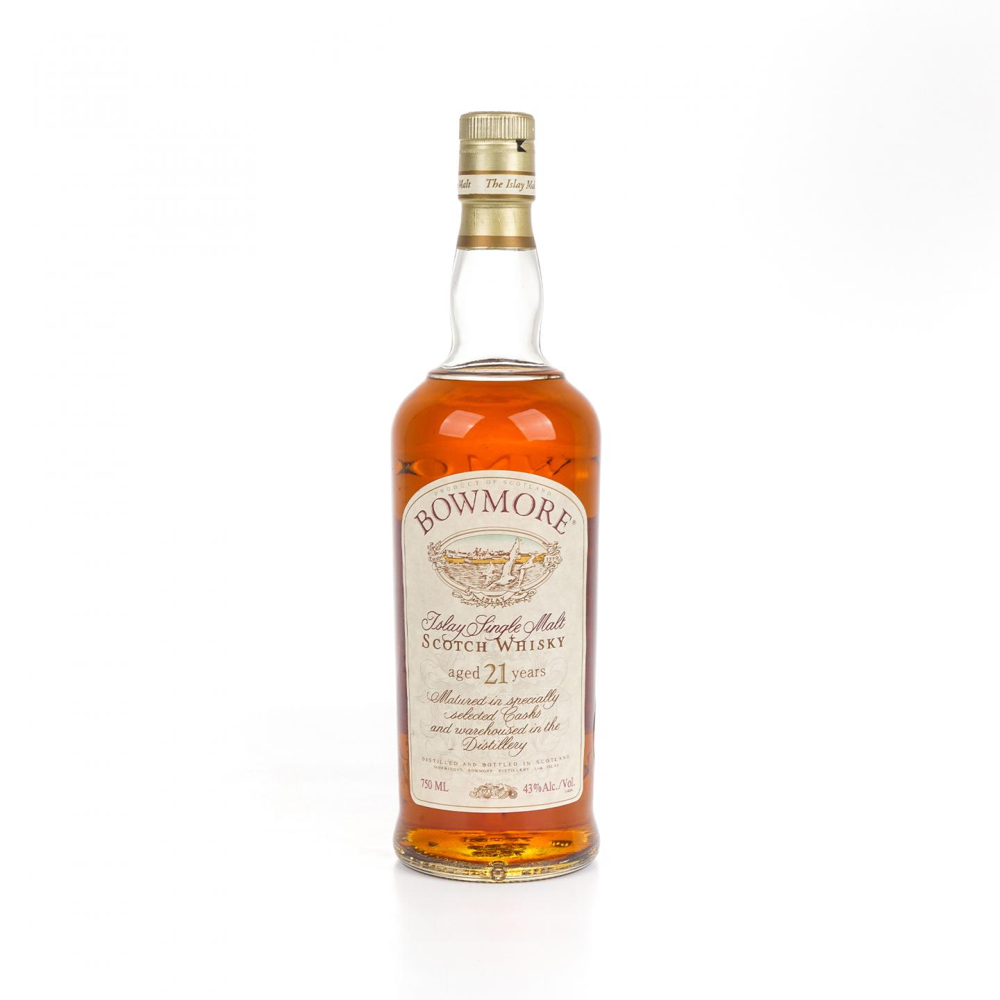 Bowmore 波摩 21年 红标海鸥 750ml