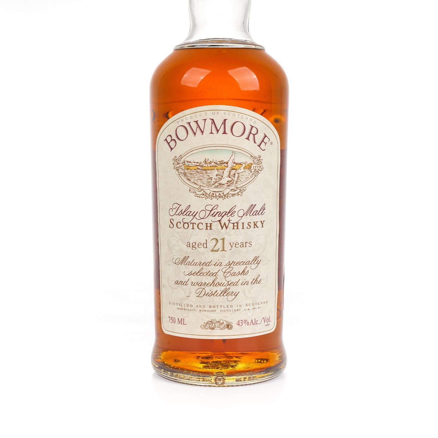 Bowmore 波摩 21年 红标海鸥 750ml