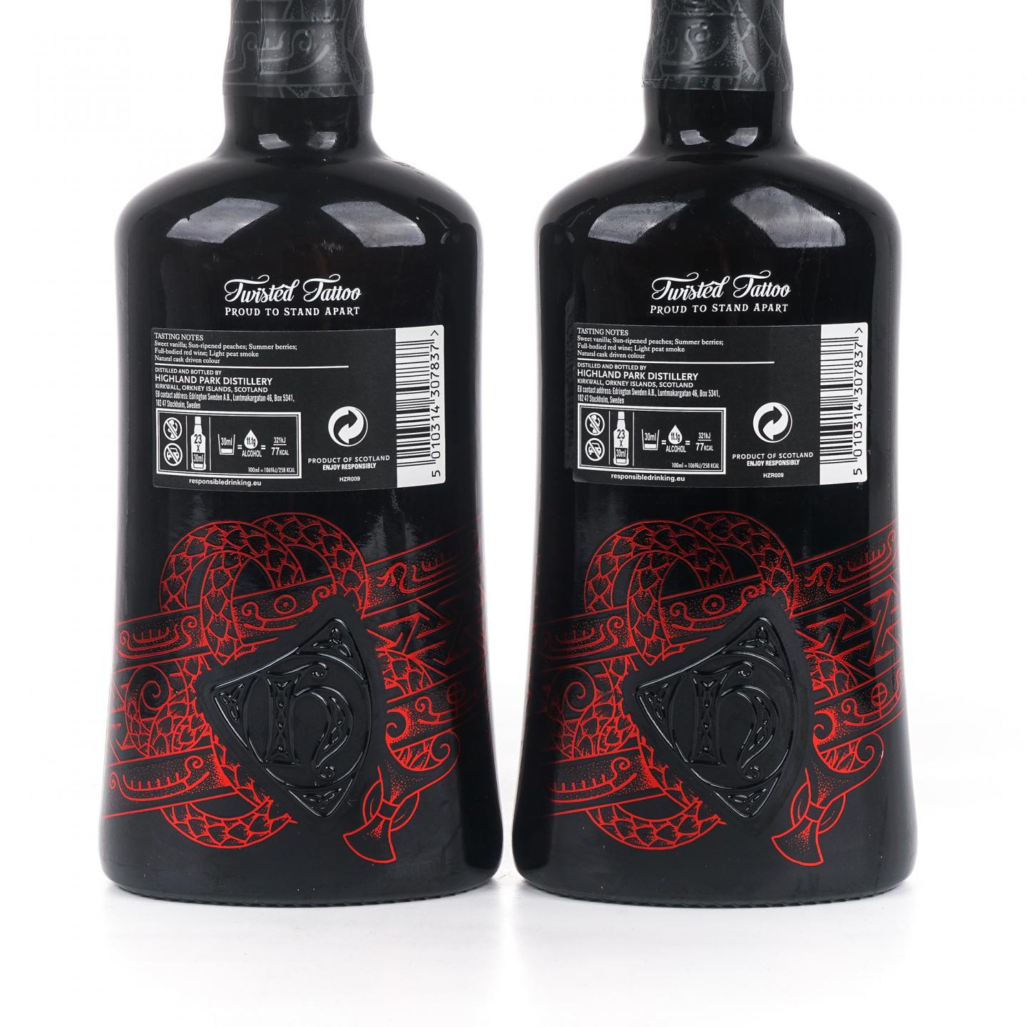 Highland Park 高原骑士 16年 Twisted Tattoo 2瓶组*700ml