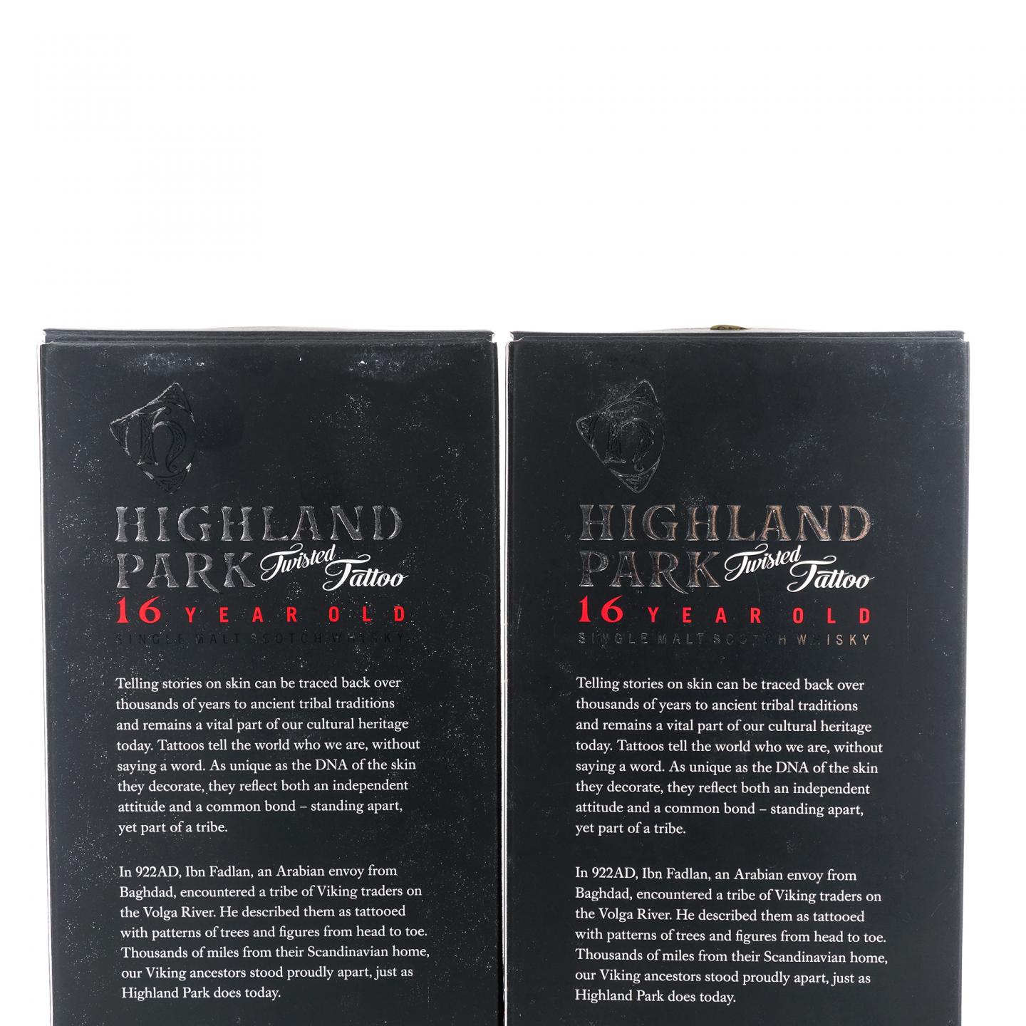 Highland Park 高原骑士 16年 Twisted Tattoo 2瓶组*700ml