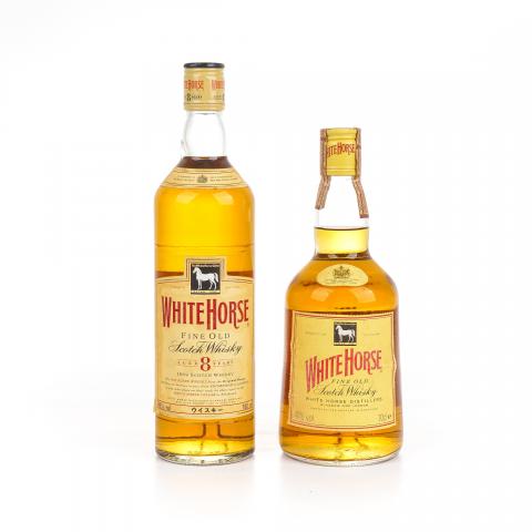 White Horse 白马 8年/无年份 Fine Old 调和 2瓶组
