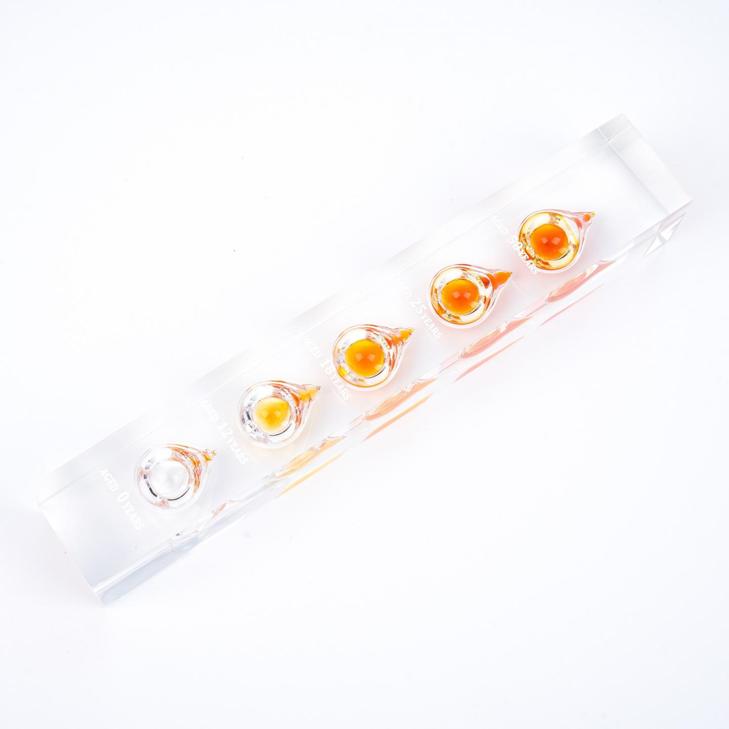 山崎 含50 25 18 12 0年酒液 展示摆件