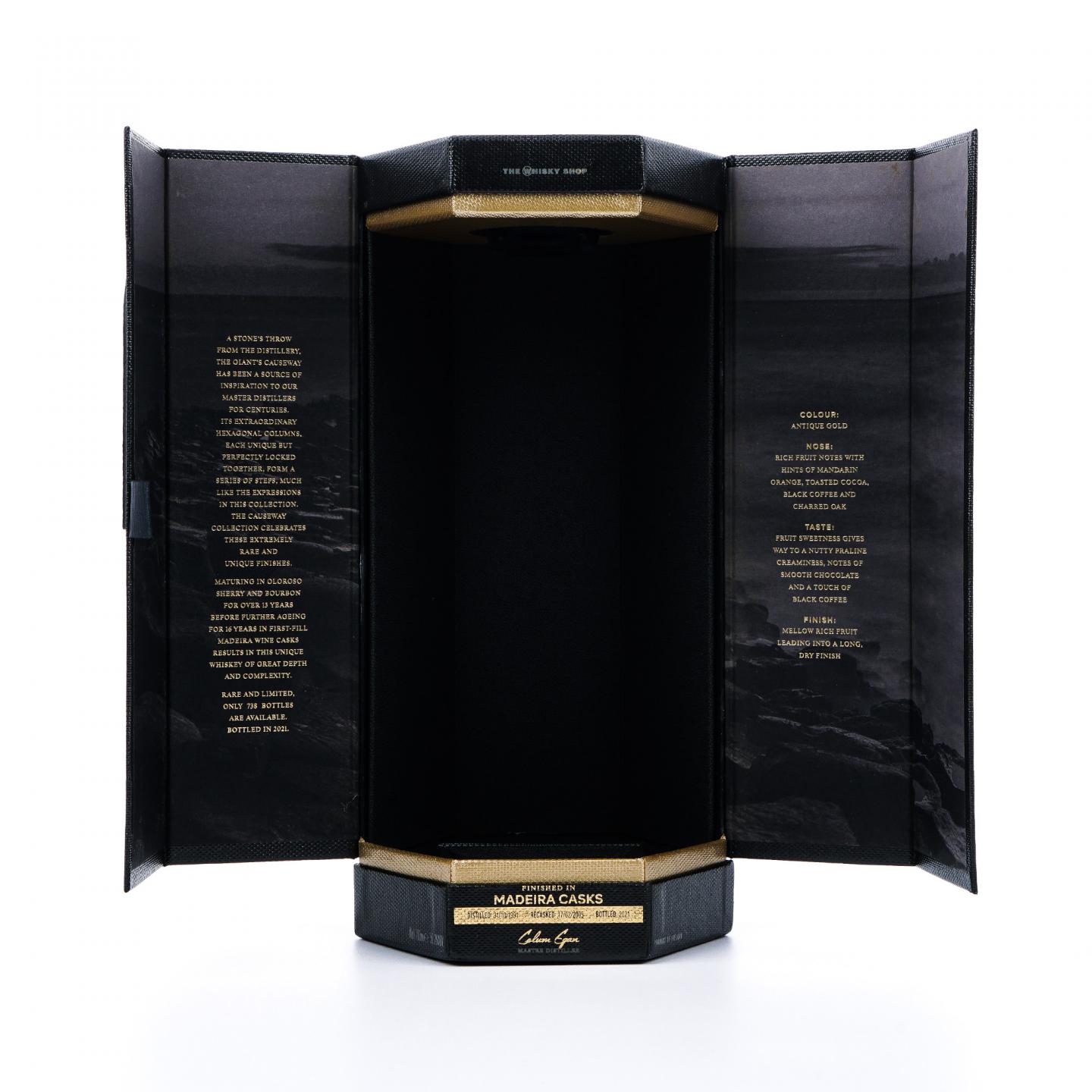 Bushmills 布什米尔 1991-2021 马德拉桶后熟 桶强