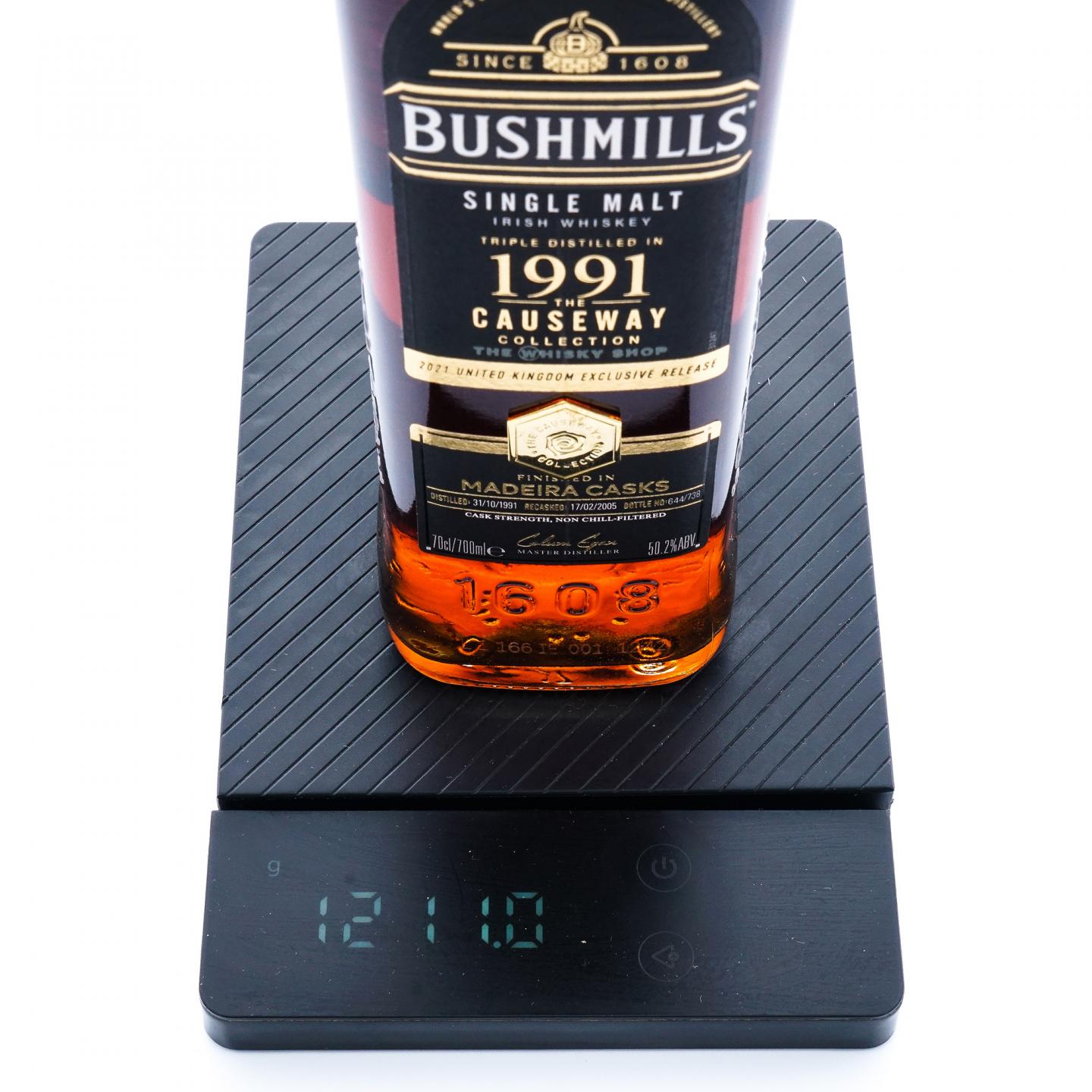 Bushmills 布什米尔 1991-2021 马德拉桶后熟 桶强