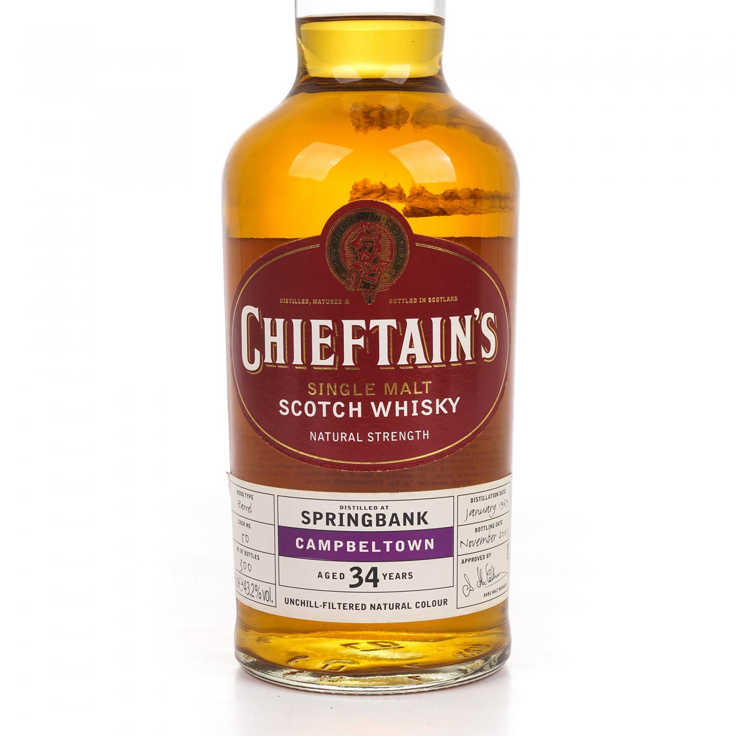 Springbank 云顶 34年 1969-2003 IM