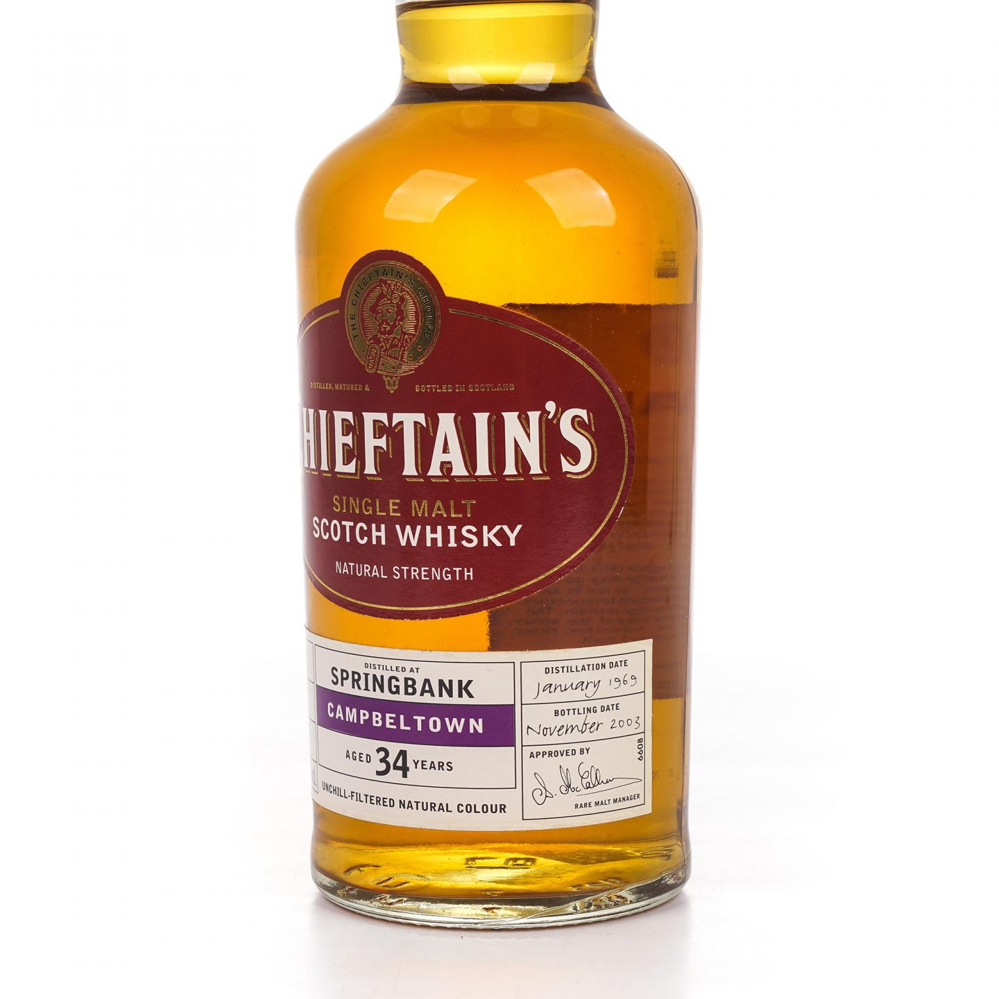 Springbank 云顶 34年 1969-2003 IM