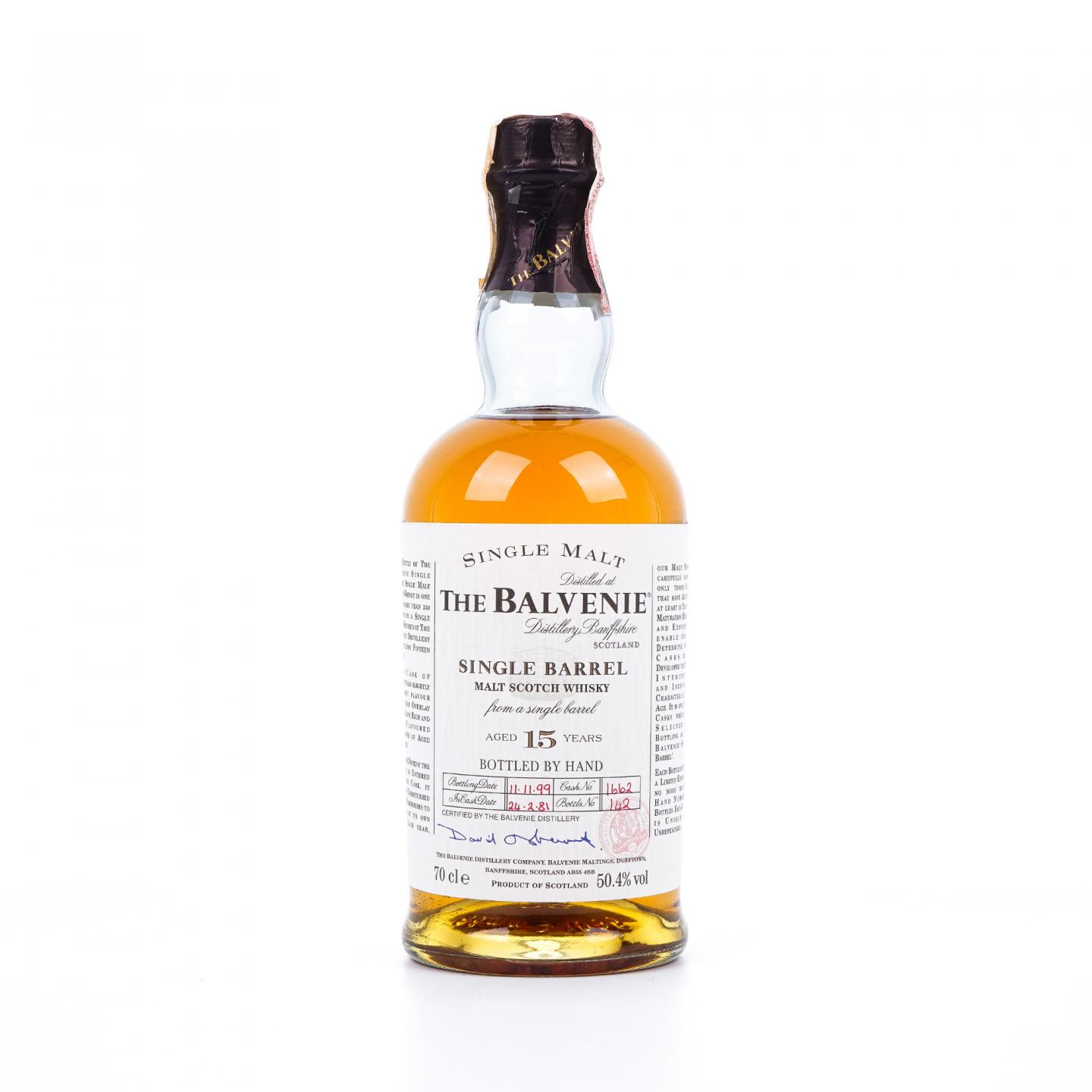Balvenie 百富 15年 1981-1999 单桶#1662