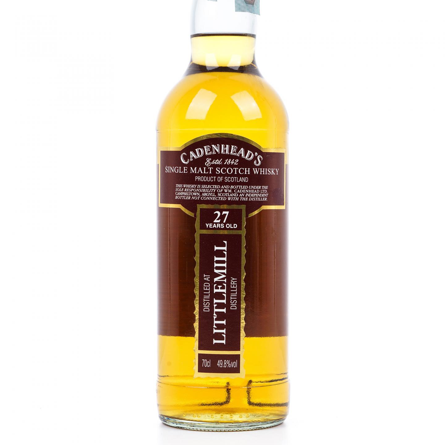 Littlemill 小磨坊 27年 1992-2019 Cadenhead 桶强