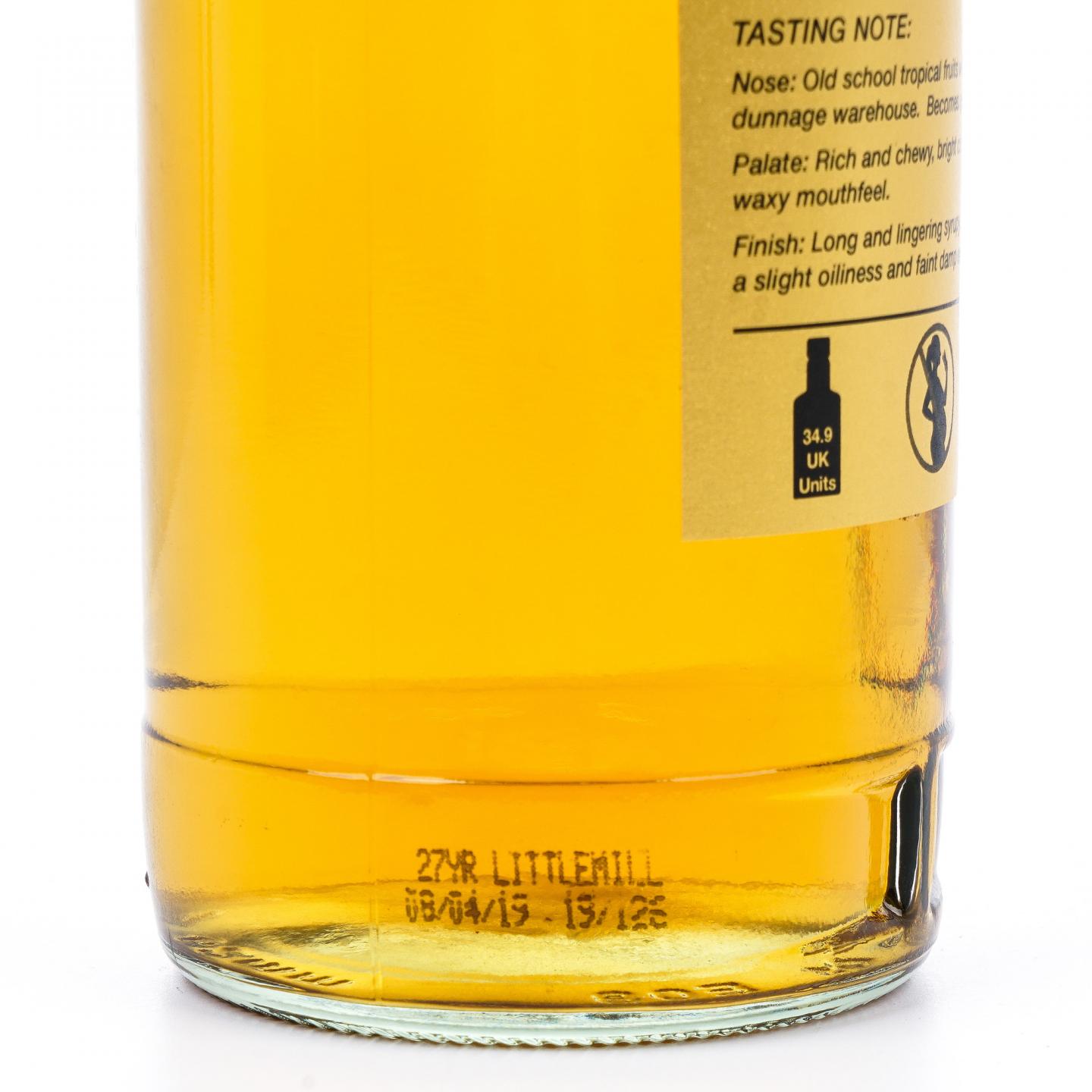 Littlemill 小磨坊 27年 1992-2019 Cadenhead 桶强