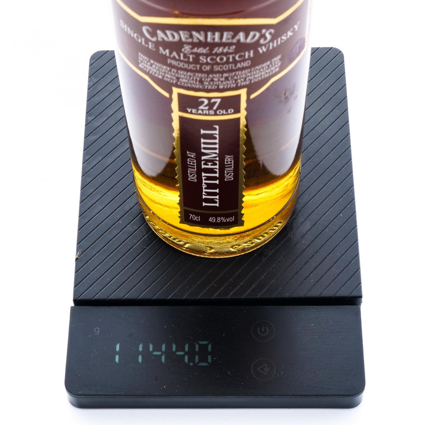 Littlemill 小磨坊 27年 1992-2019 Cadenhead 桶强