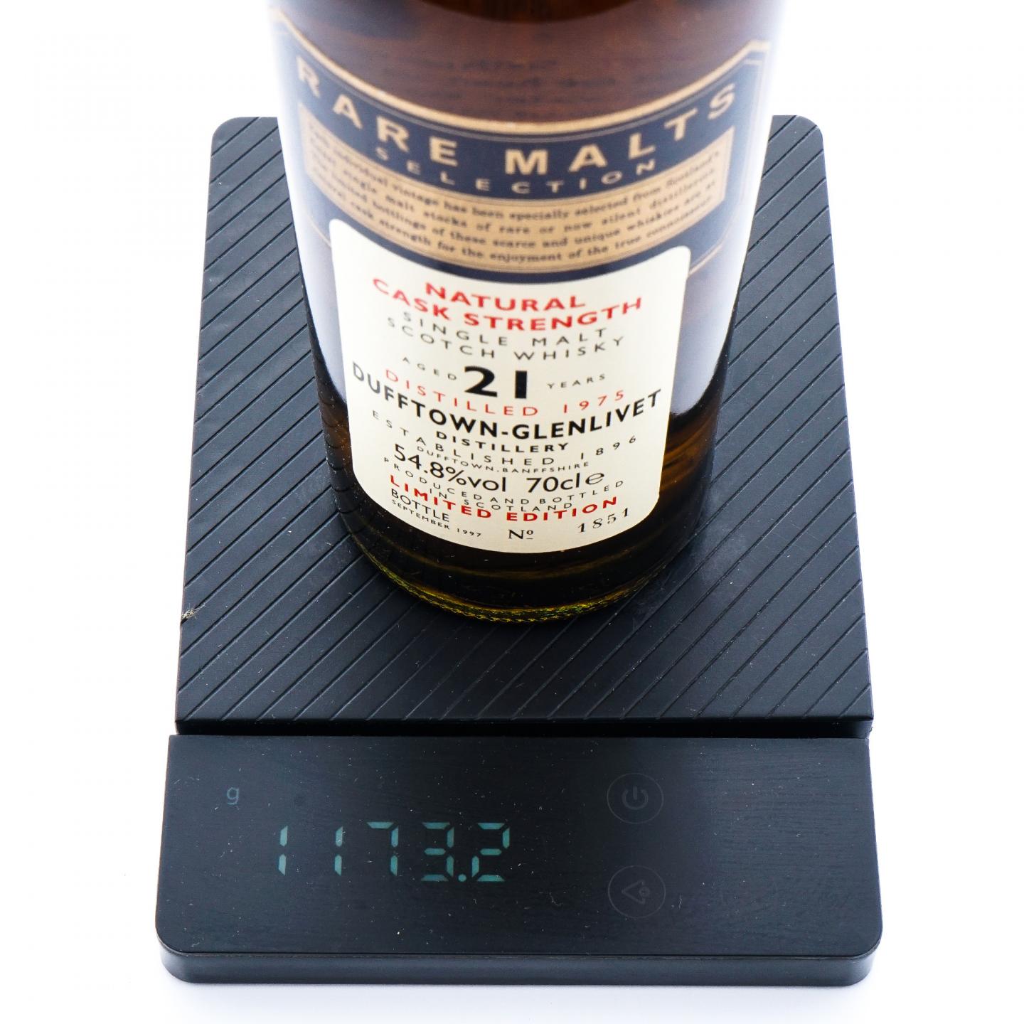 Dufftown 达夫镇 21年 1975-1997 RMS 桶强