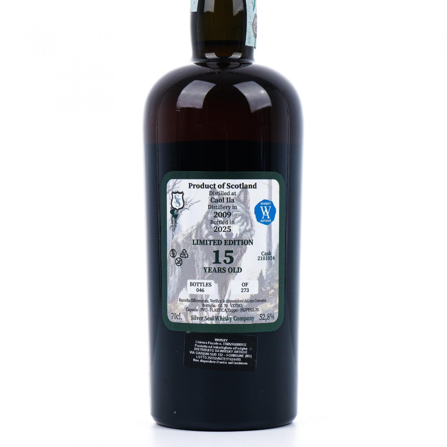 Caol Ila 卡尔里拉 15年 2009-2025 Silver Seal