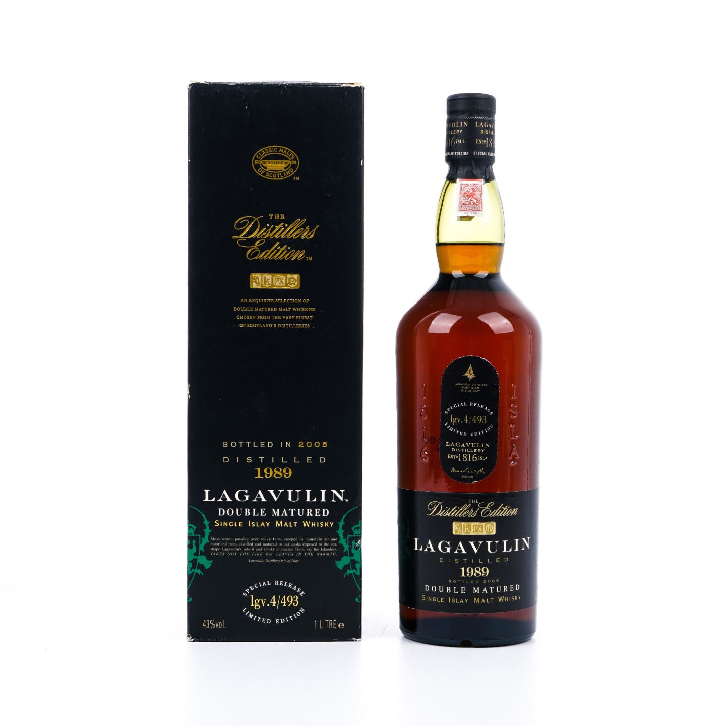 Lagavulin 乐加维林 1989-2005 DE 酒厂限量版 PX雪莉桶 1升装