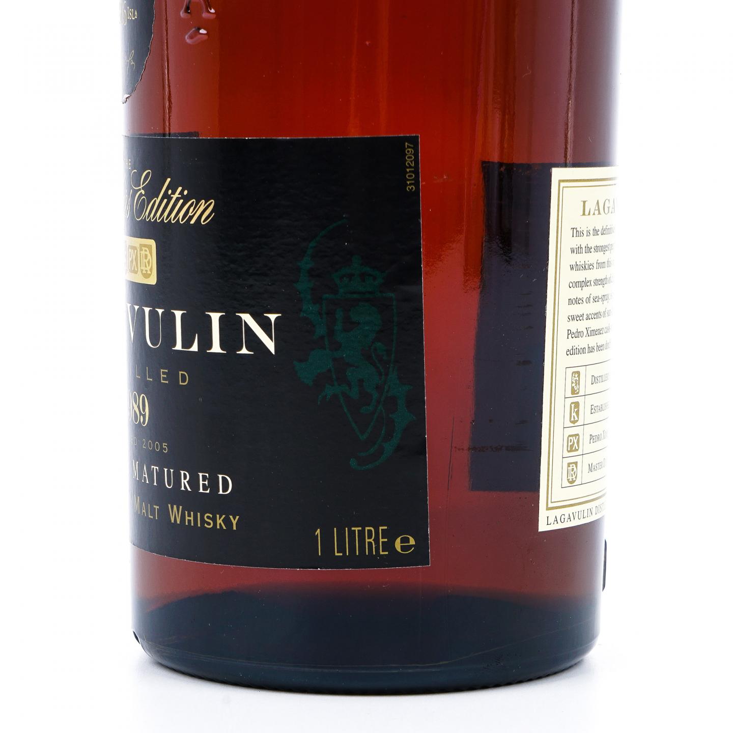 Lagavulin 乐加维林 1989-2005 DE 酒厂限量版 PX雪莉桶 1升装