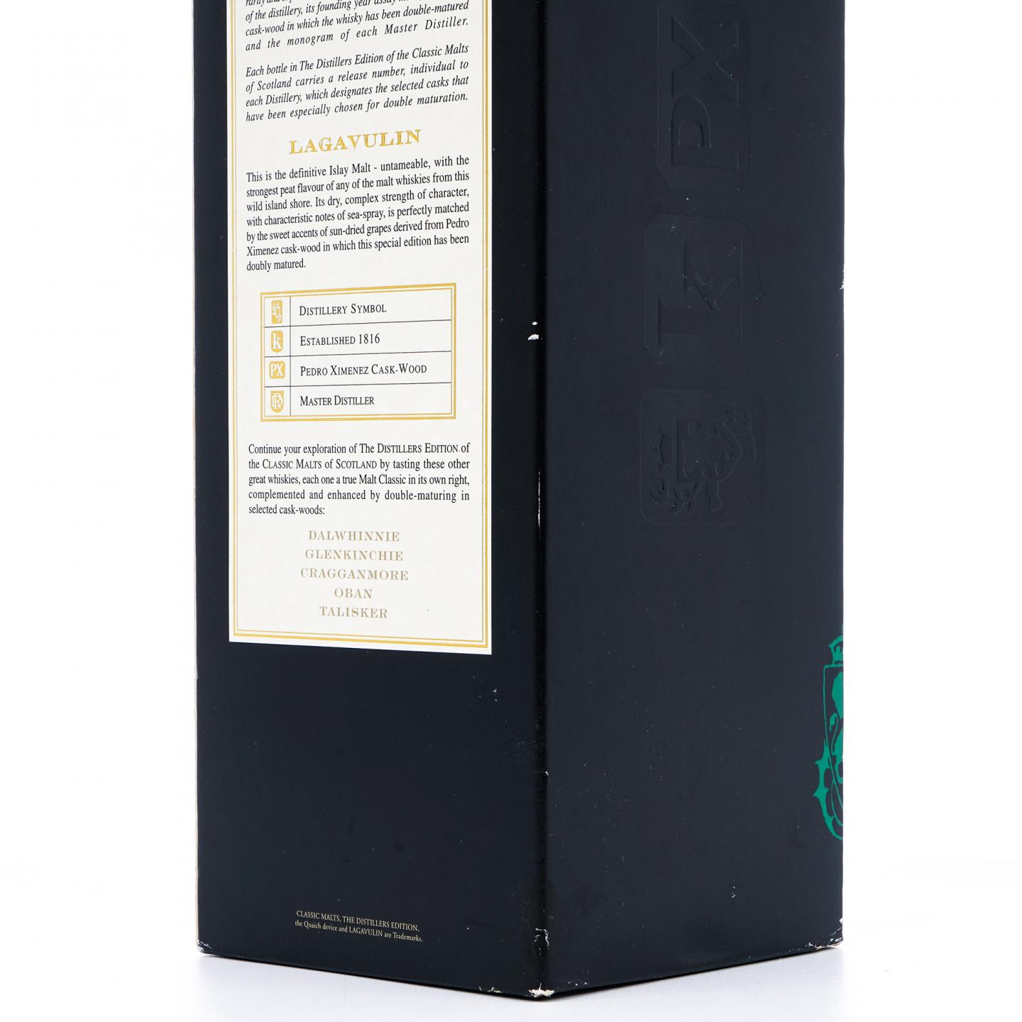Lagavulin 乐加维林 1989-2005 DE 酒厂限量版 PX雪莉桶 1升装